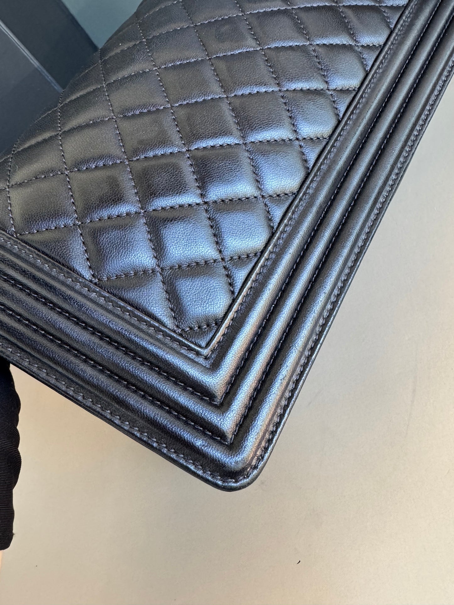 CHANEL LE BOY OLD MEDIUM