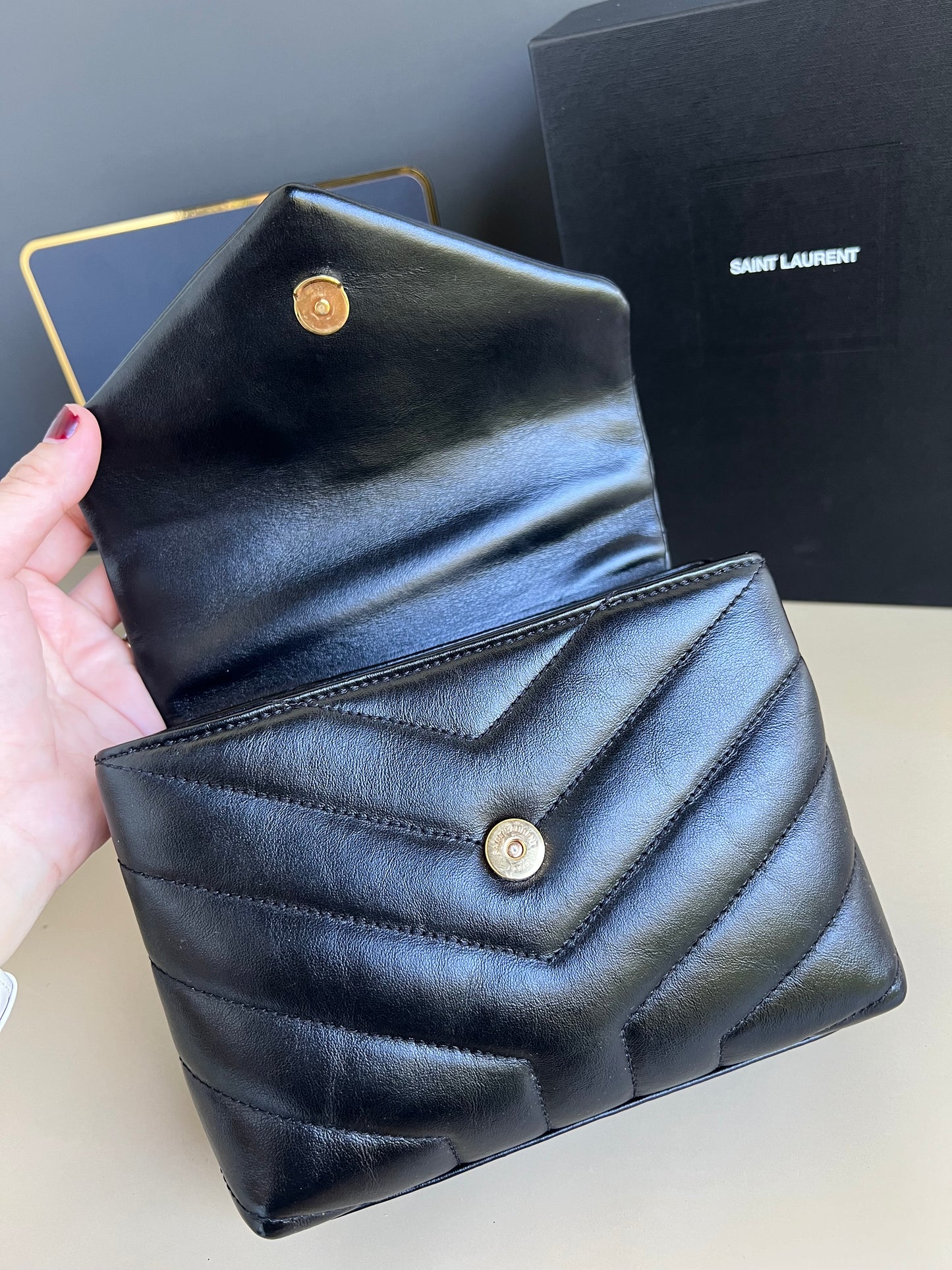 YSL SAINT LAURENT TOY LOU
