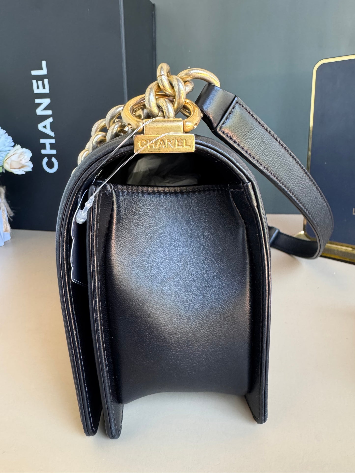 CHANEL LE BOY OLD MEDIUM