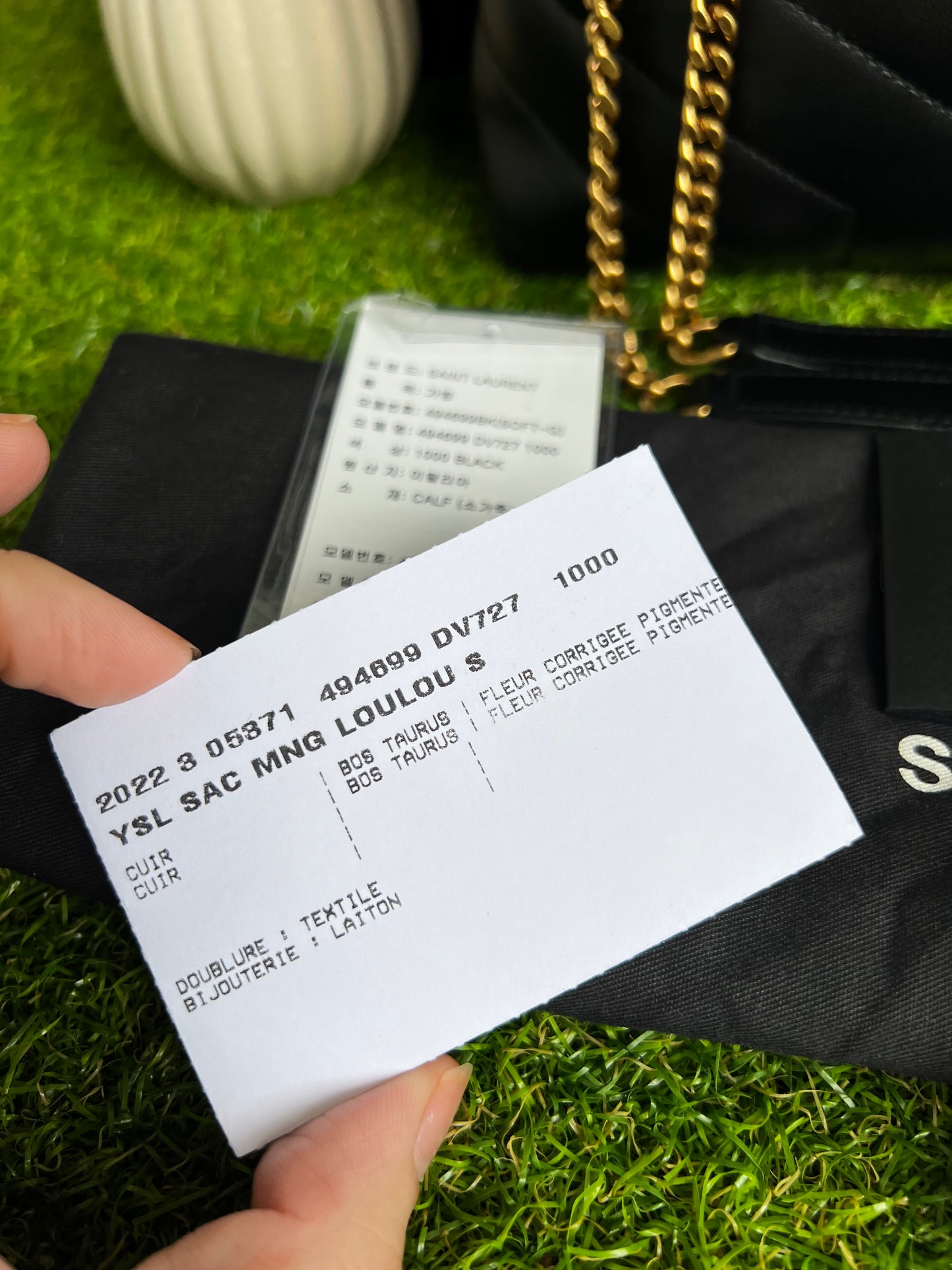 YSL SAINT LAURENT SMALL LOU