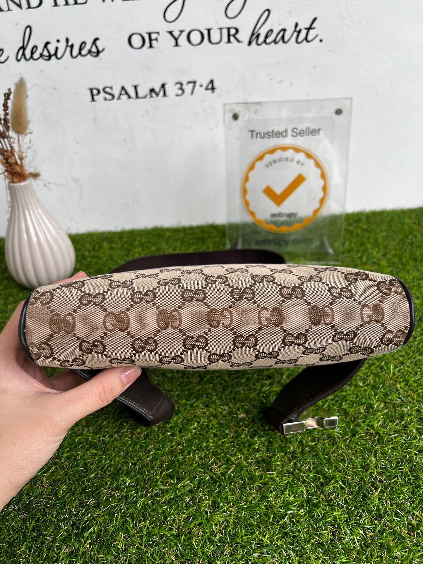 GUCCI CANVAS BELTBAG