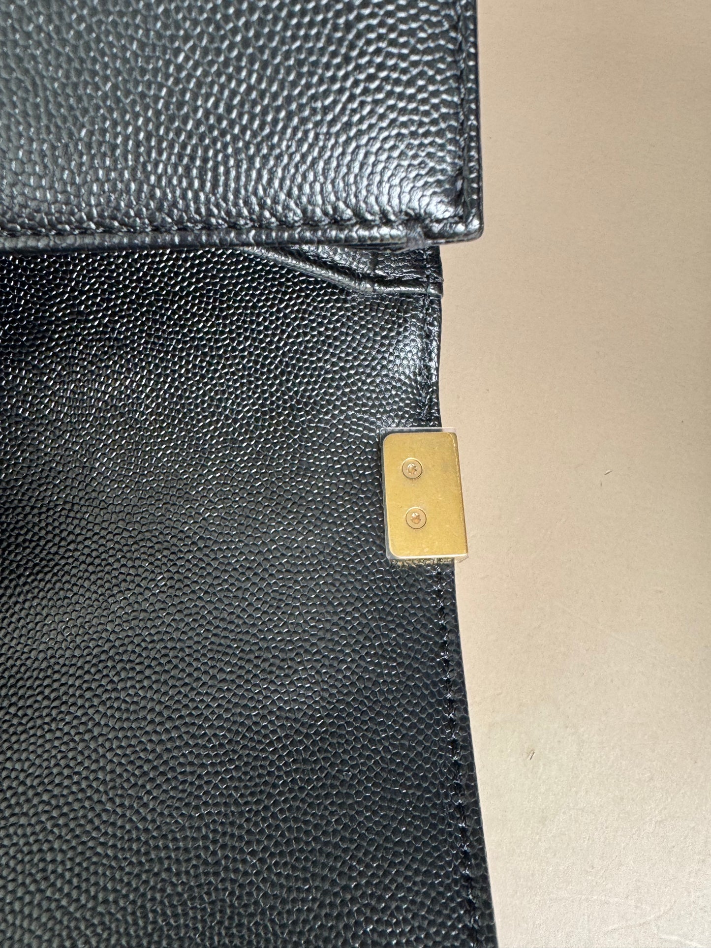 CHANEL LE BOY OLD MEDIUM CAVIAR