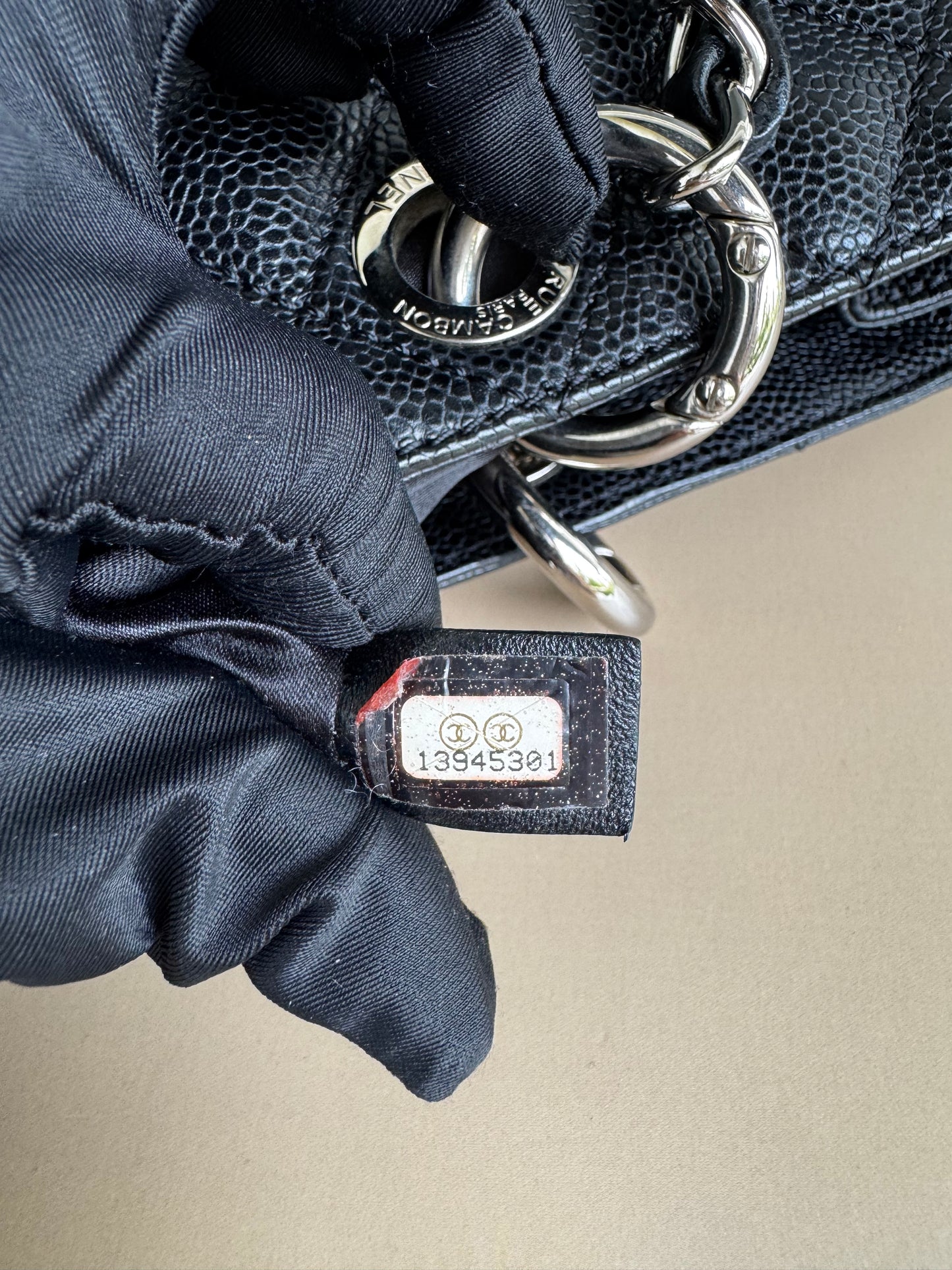 CHANEL GST BLACK