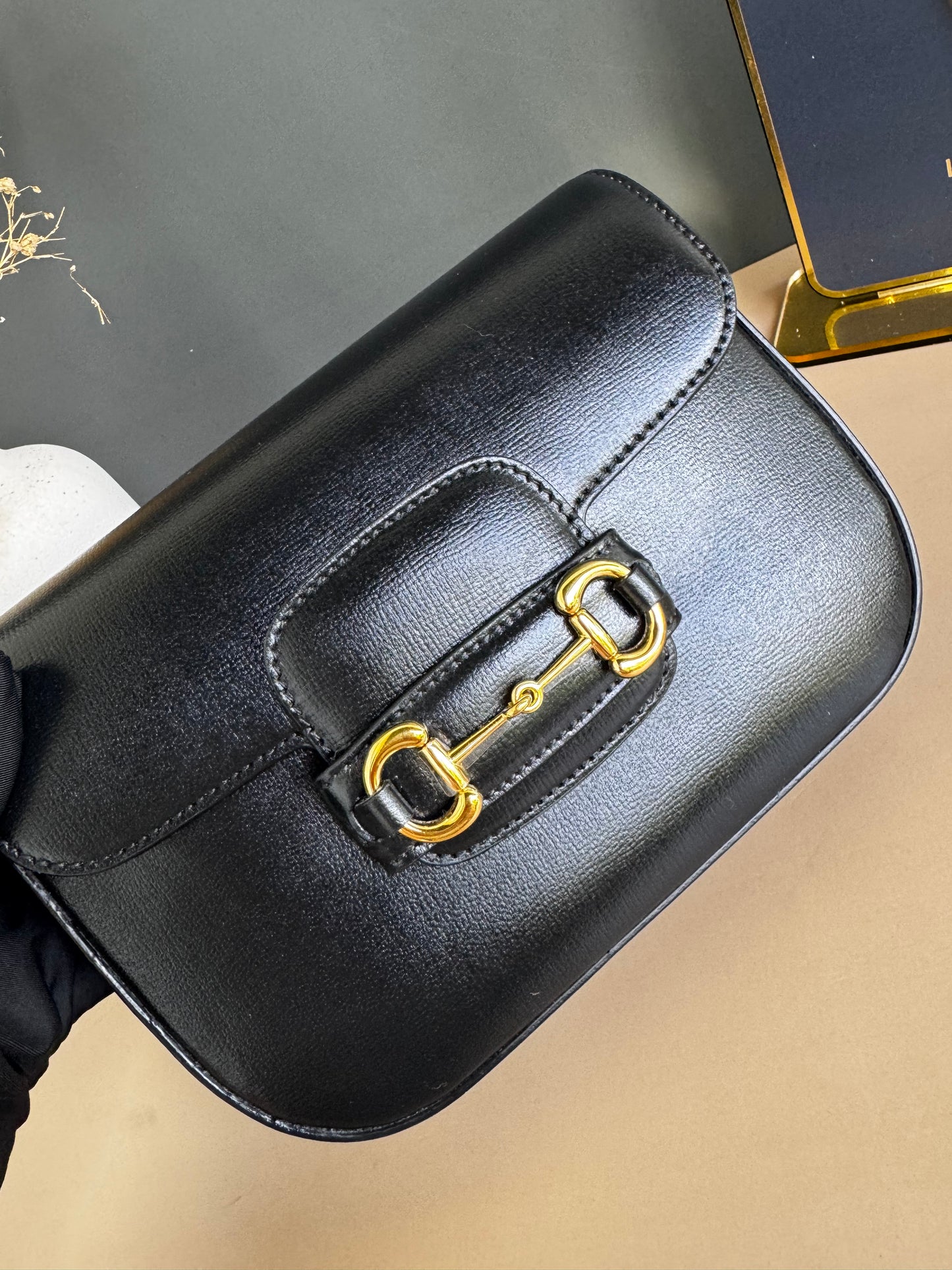 GUCCI HORSEBIT MINI LEATHER