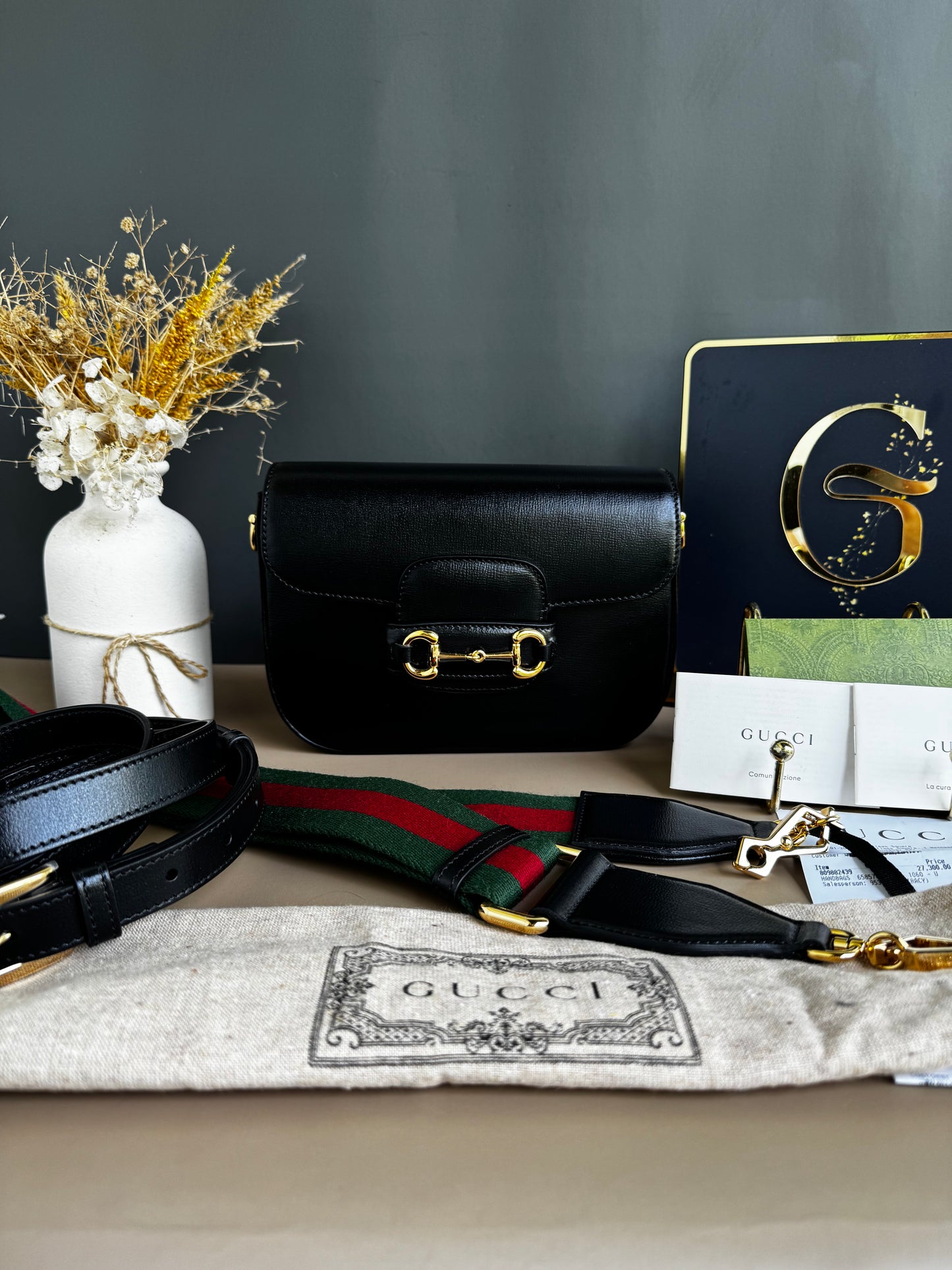 GUCCI HORSEBIT MINI LEATHER