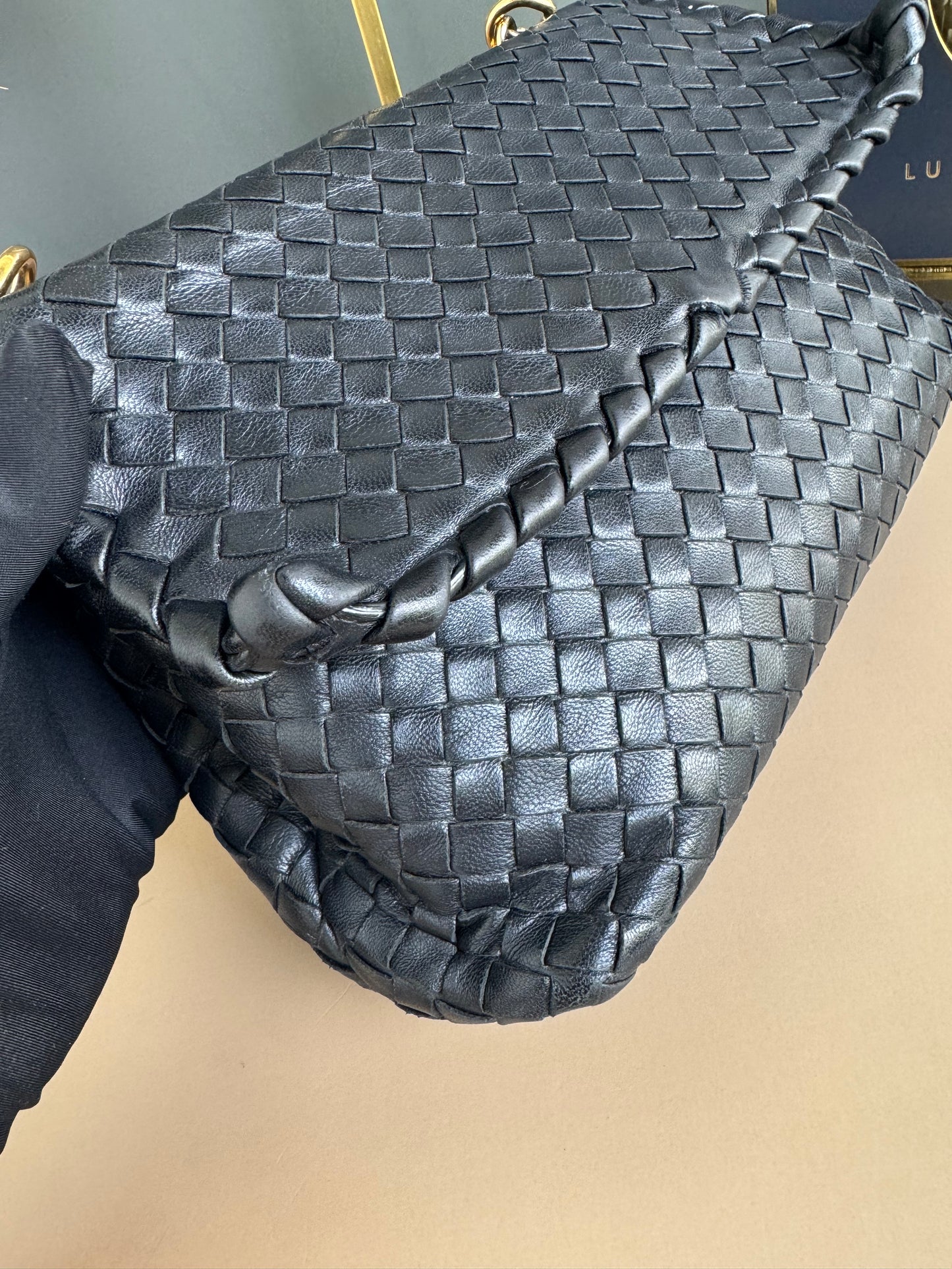BOTTEGA VENETA OLIMPIA SHOULDER BAG