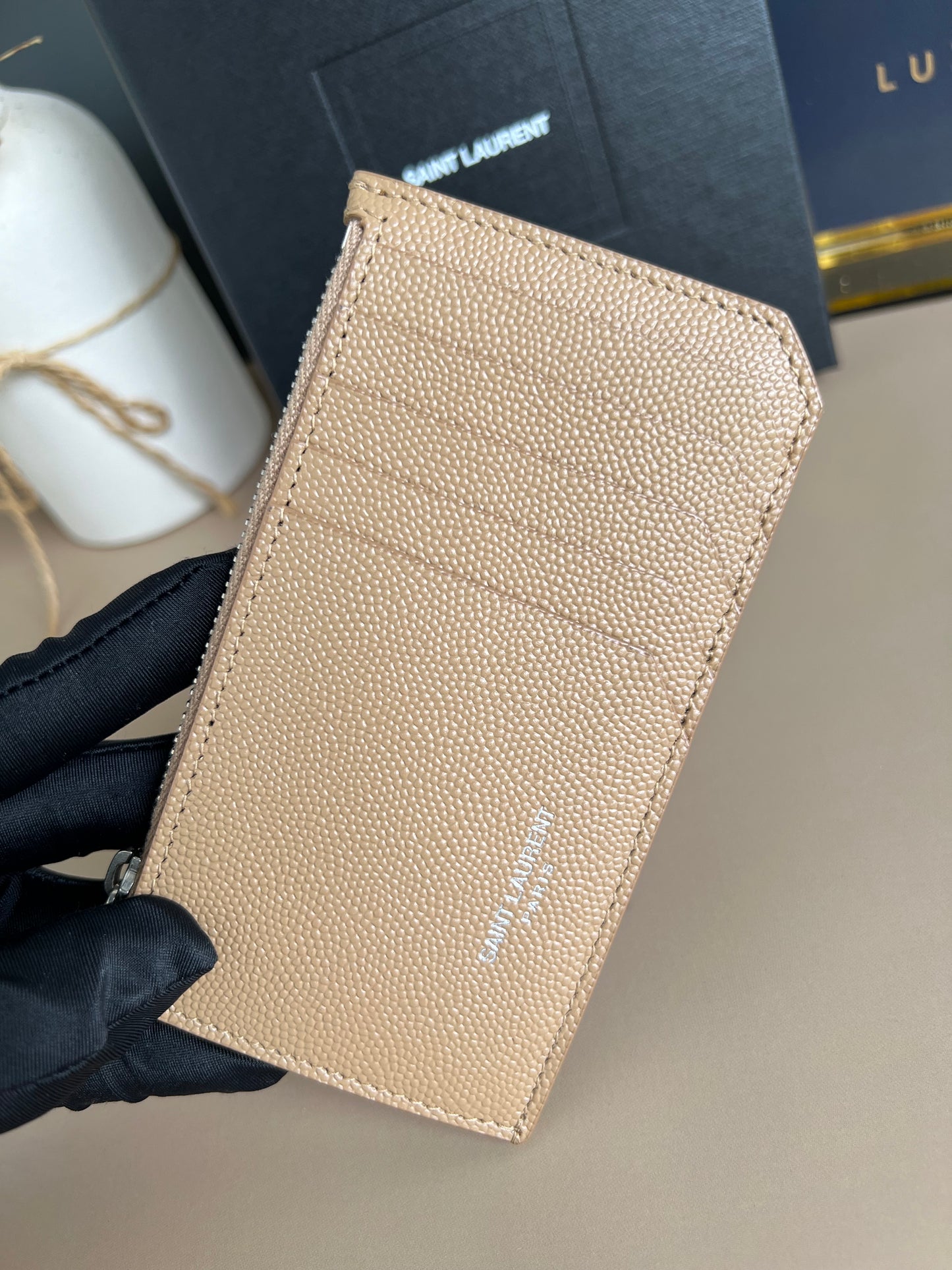 BRANDNEW YSL CARD HOLDER