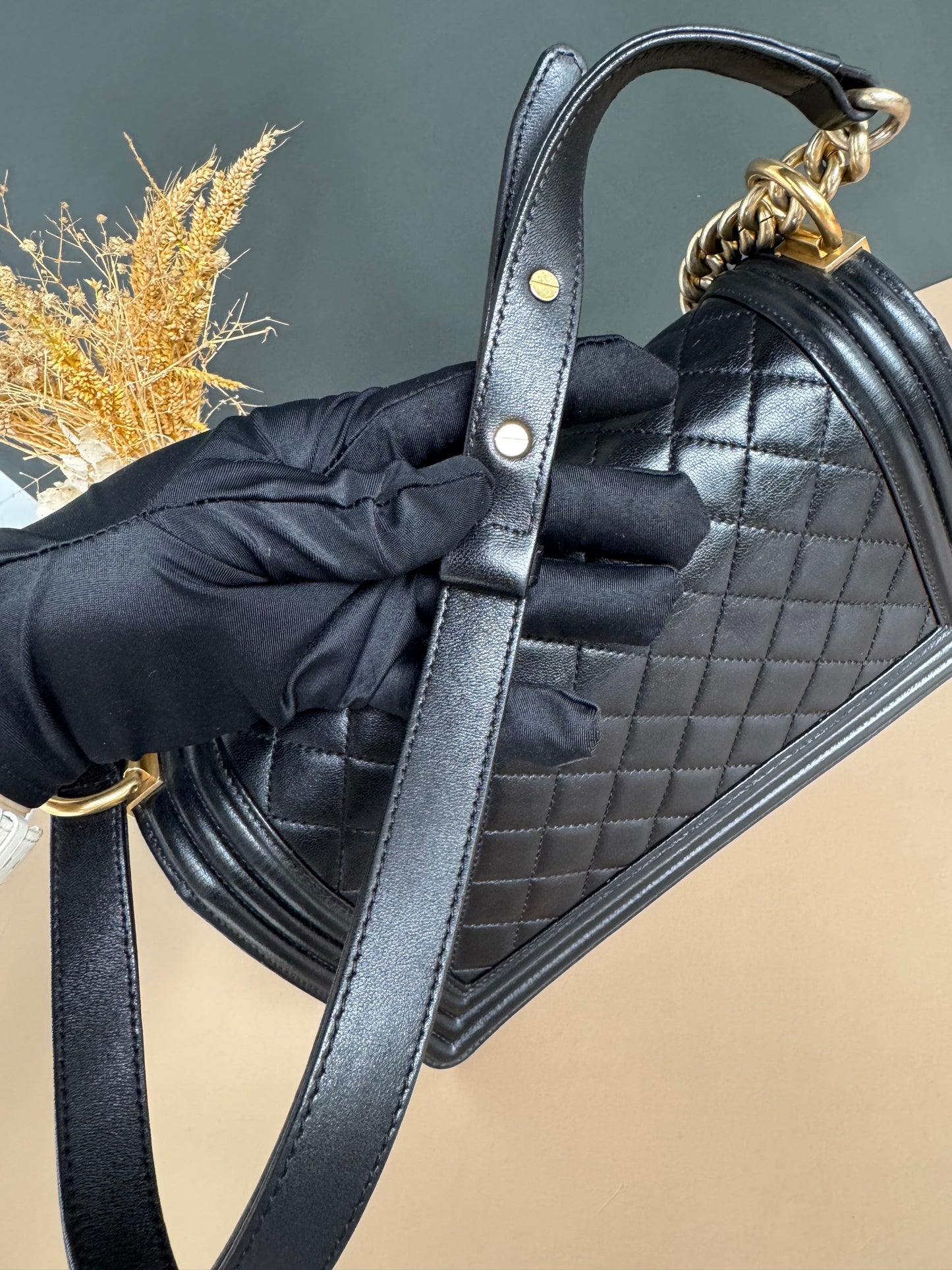 CHANEL LE BOY OLD MEDIUM