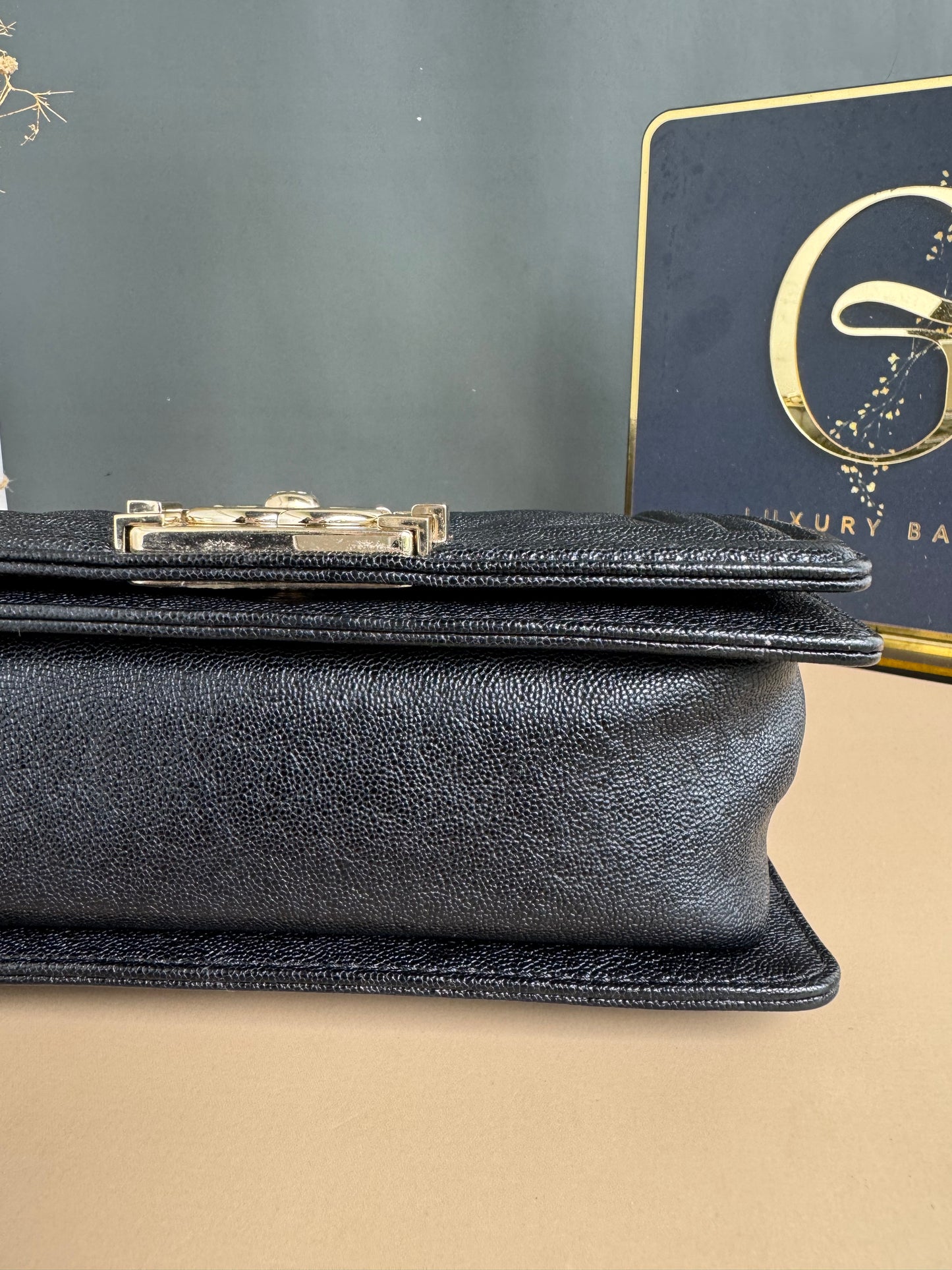 CHANEL LE BOY SMALL CAVIAR