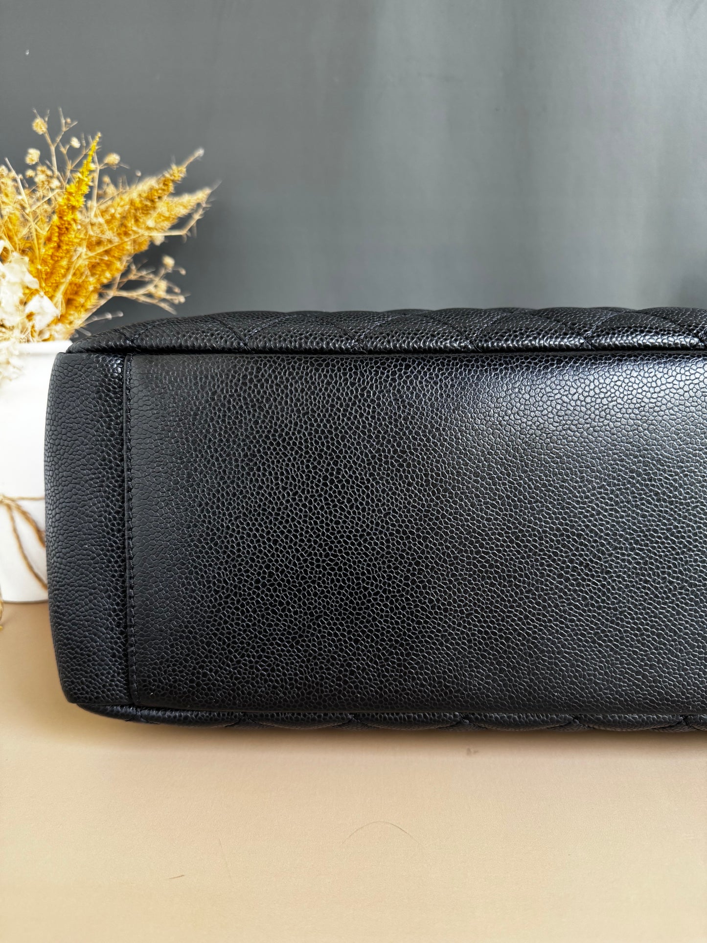 CHANEL GST BLACK