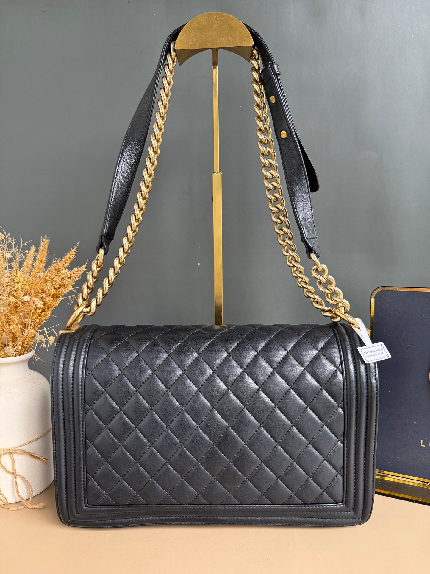 CHANEL LE BOY NEW MEDIUM LAMBSKIN