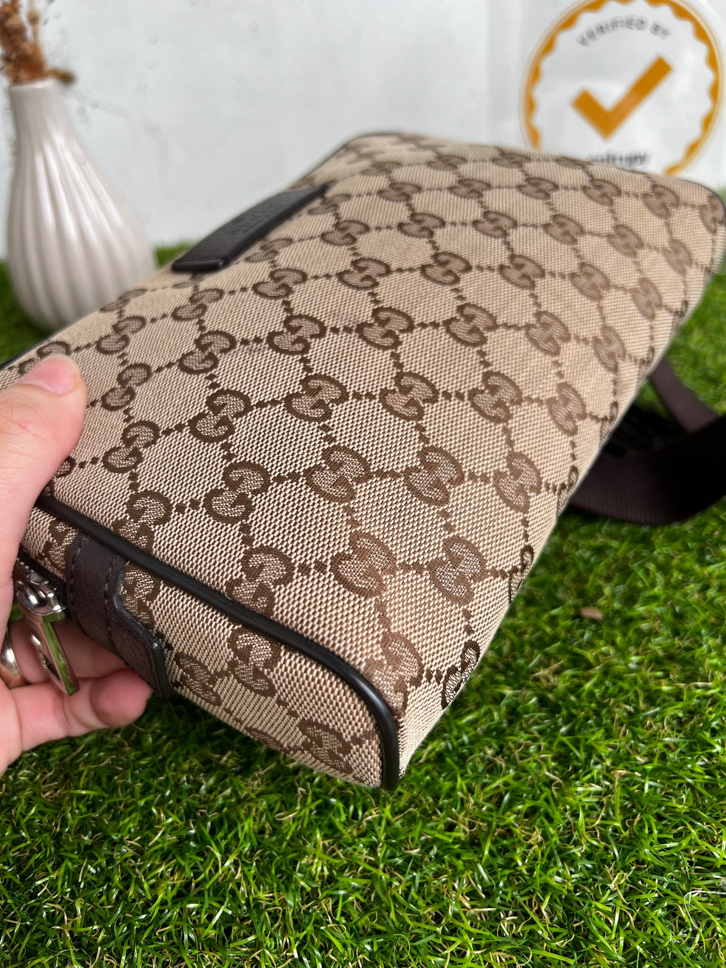 GUCCI CANVAS BELTBAG