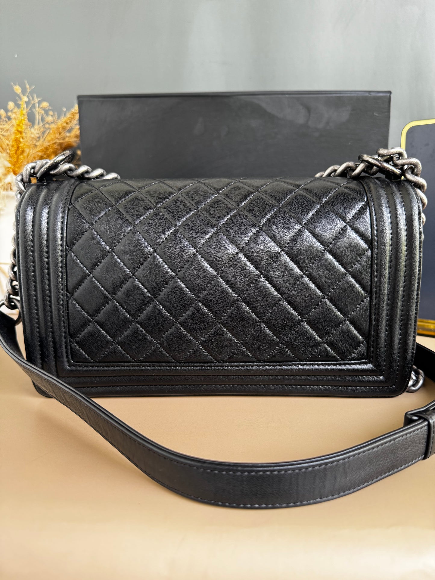 CHANEL LE BOY OLD MEDIUM