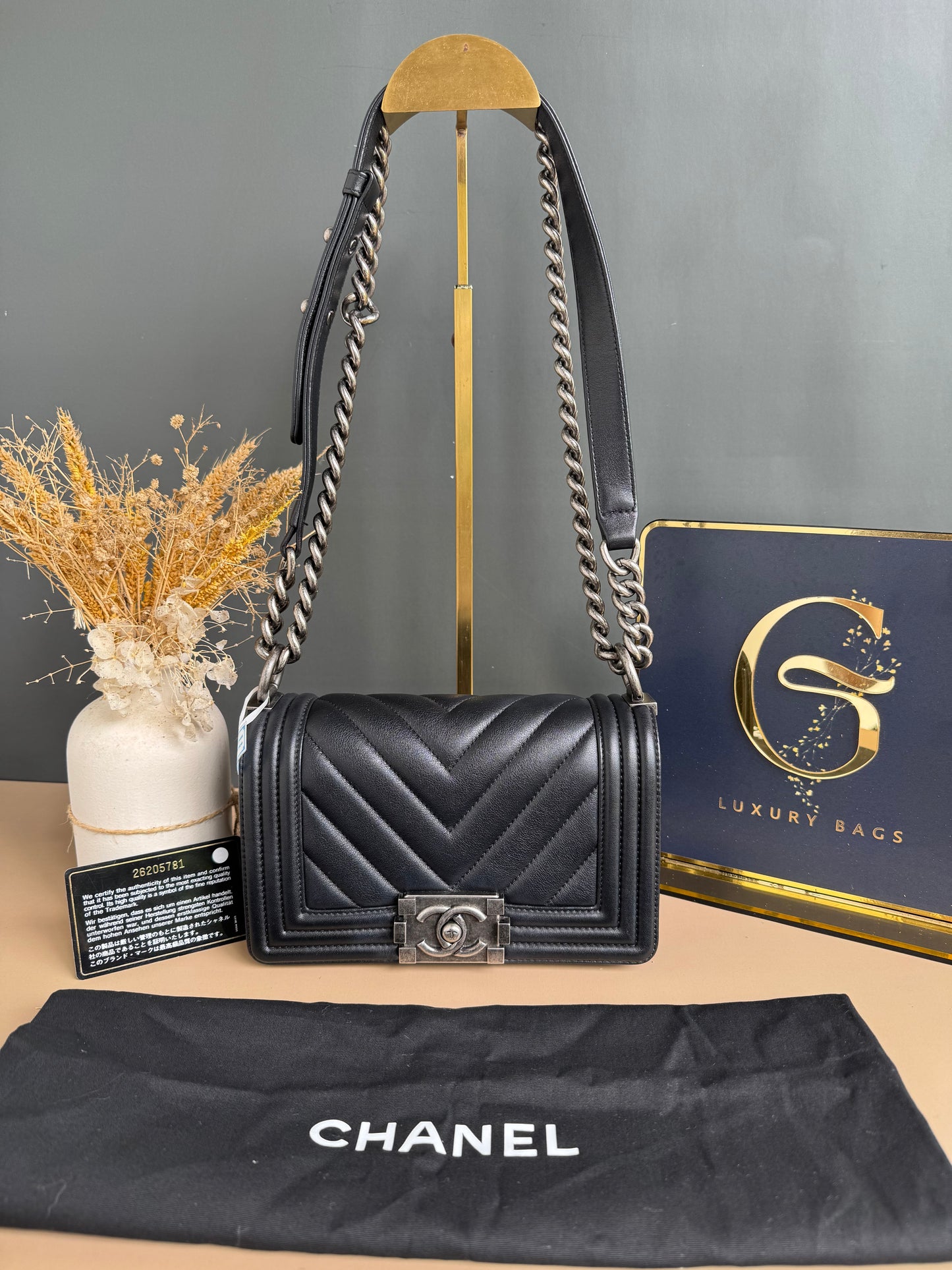 CHANEL LE BOY SMALL