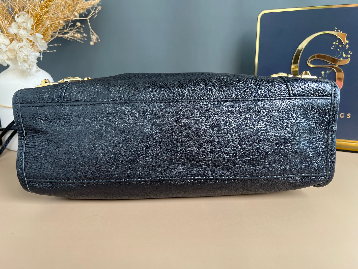 BALENCIAGA SMALL METALLIC EDGE