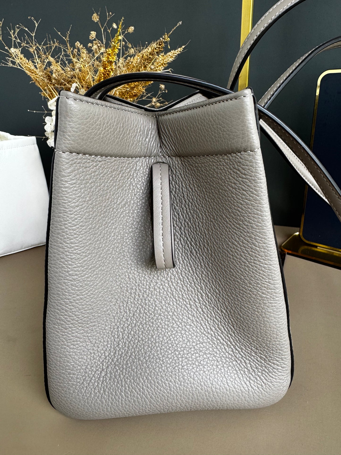 FENDI ORIGAMI MINI LEATHER BAG