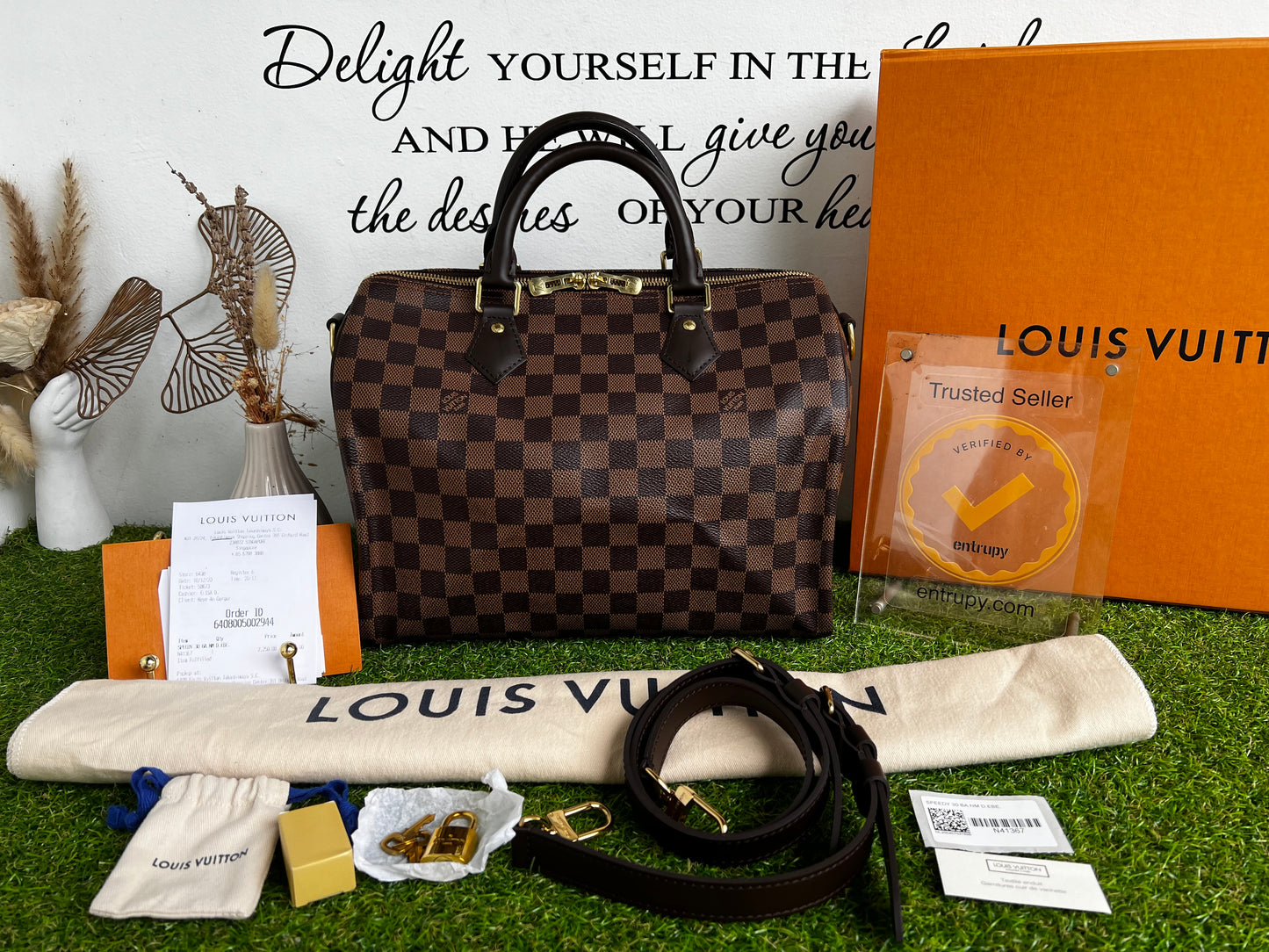 LOUIS VUITTON SPEEDY BANDOULIERE 30