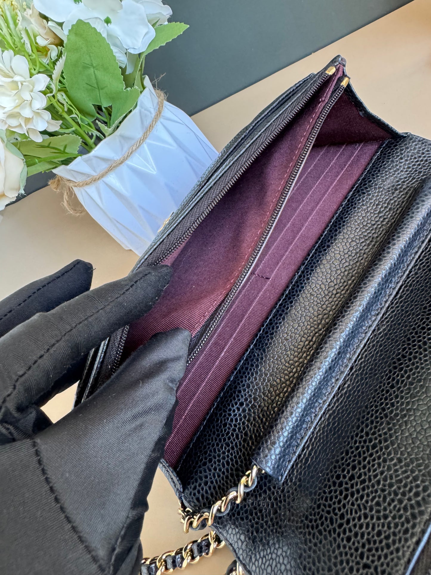 CHANEL WALLET ON CHAIN