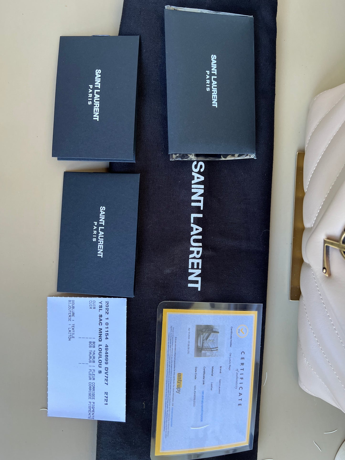YSL SAINT LAURENT LOU SMALL