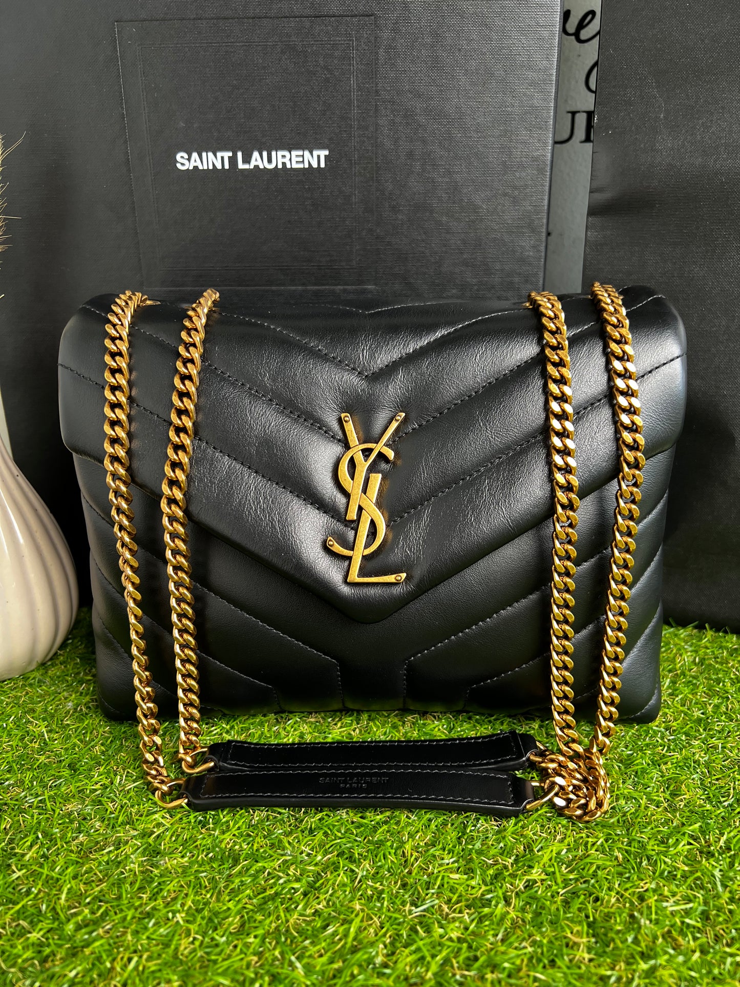 YSL SAINT LAURENT SMALL LOU