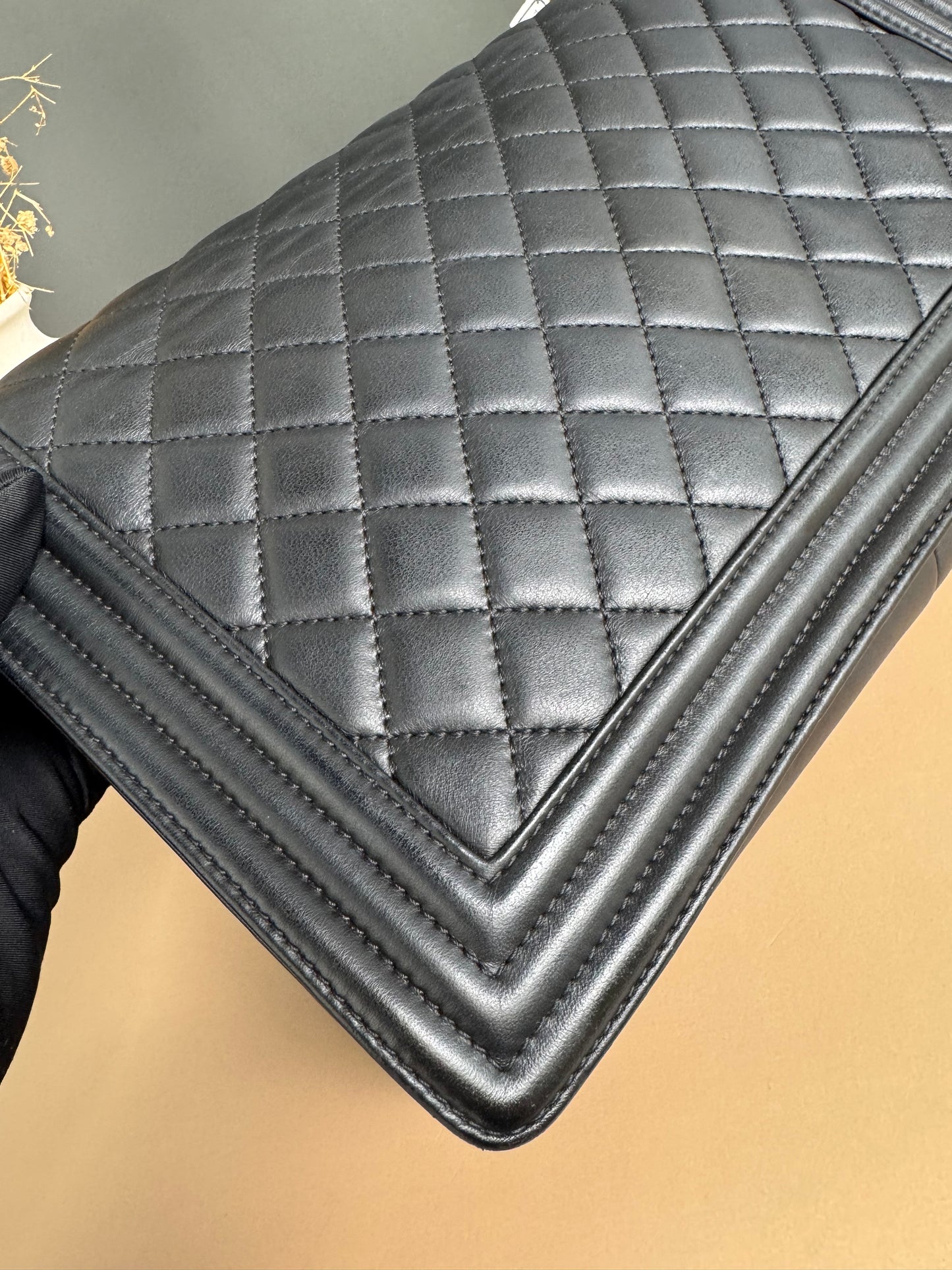 CHANEL LE BOY NEW MEDIUM LAMBSKIN
