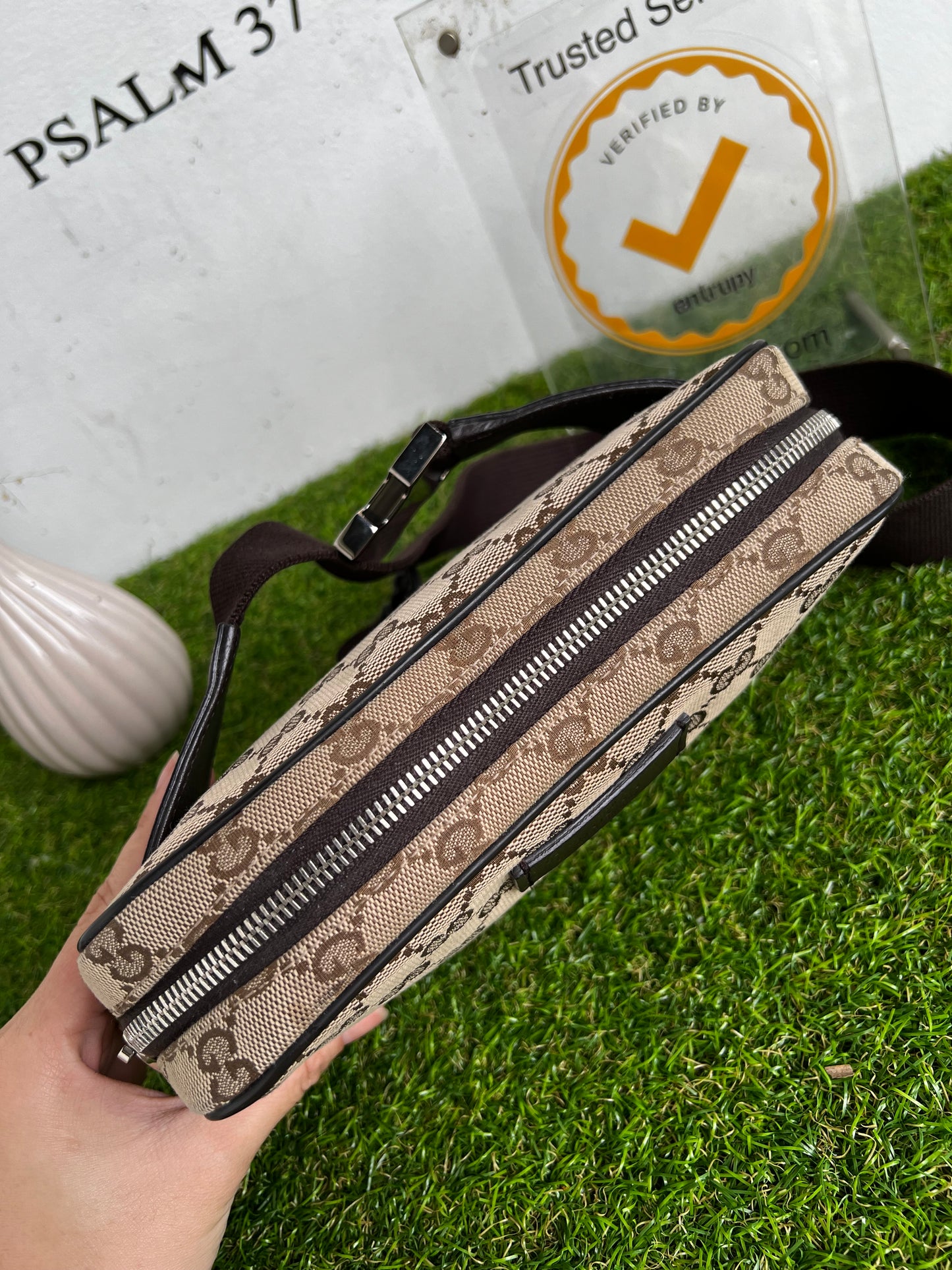 GUCCI CANVAS BELTBAG