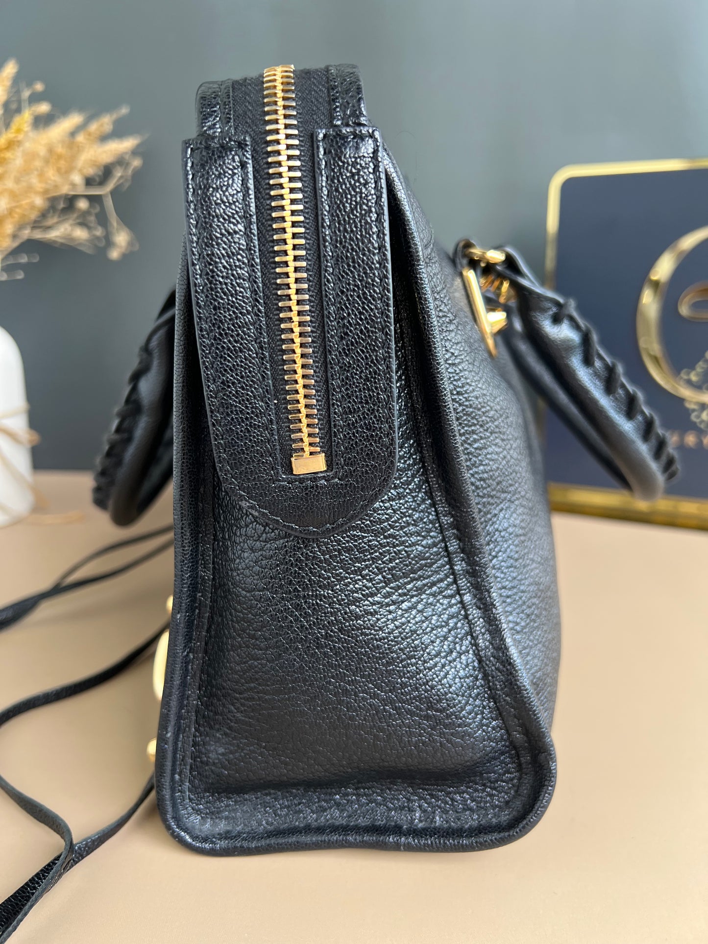 BALENCIAGA SMALL METALLIC EDGE