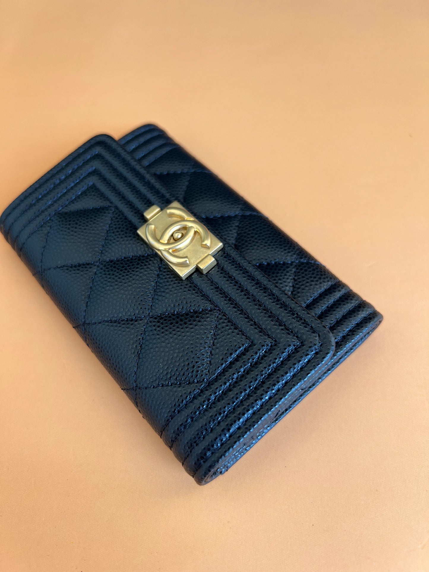 CHANEL LE BOY CARD HOLDER