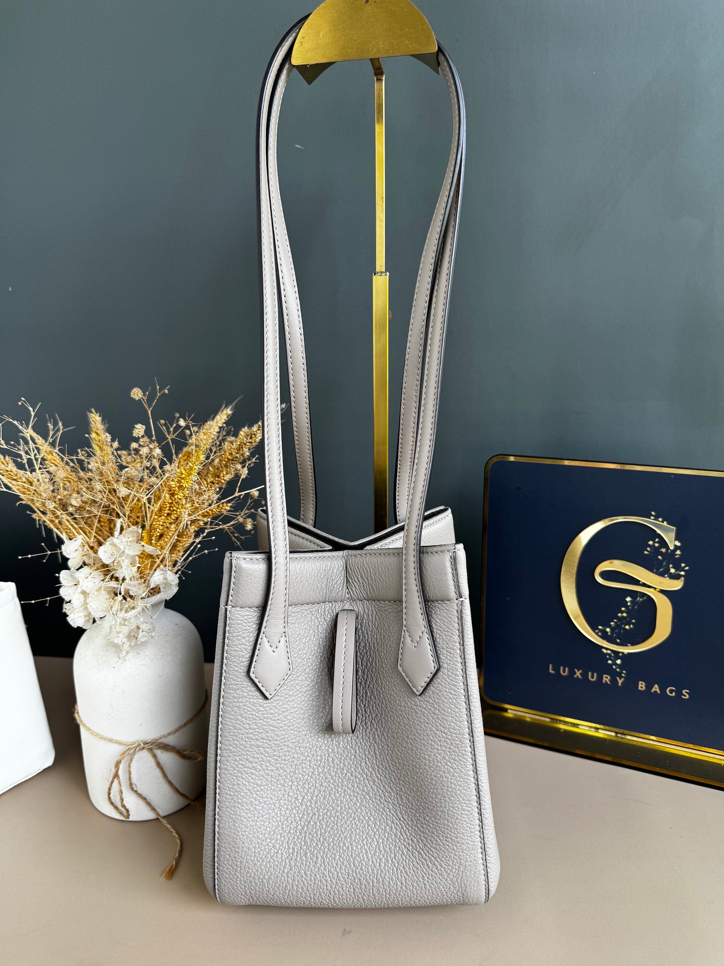 FENDI ORIGAMI MINI LEATHER BAG