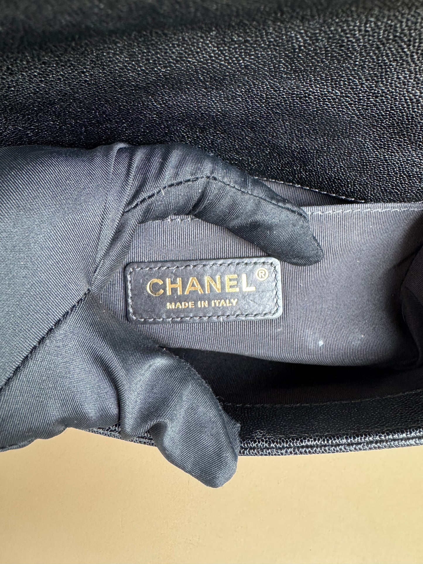 CHANEL LE BOY SMALL CAVIAR