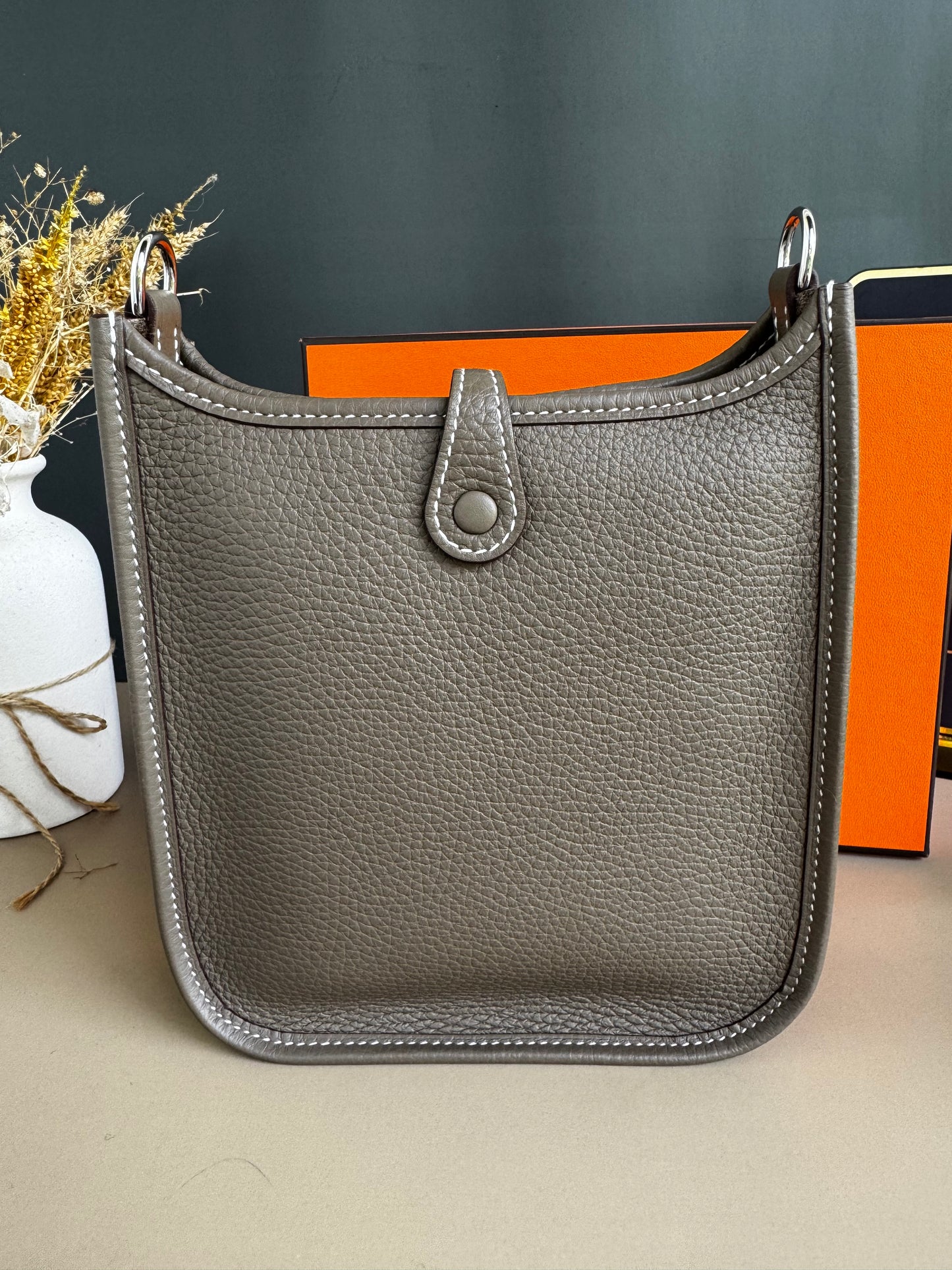 HERMES EVELYN TPM ETOUPE PHW