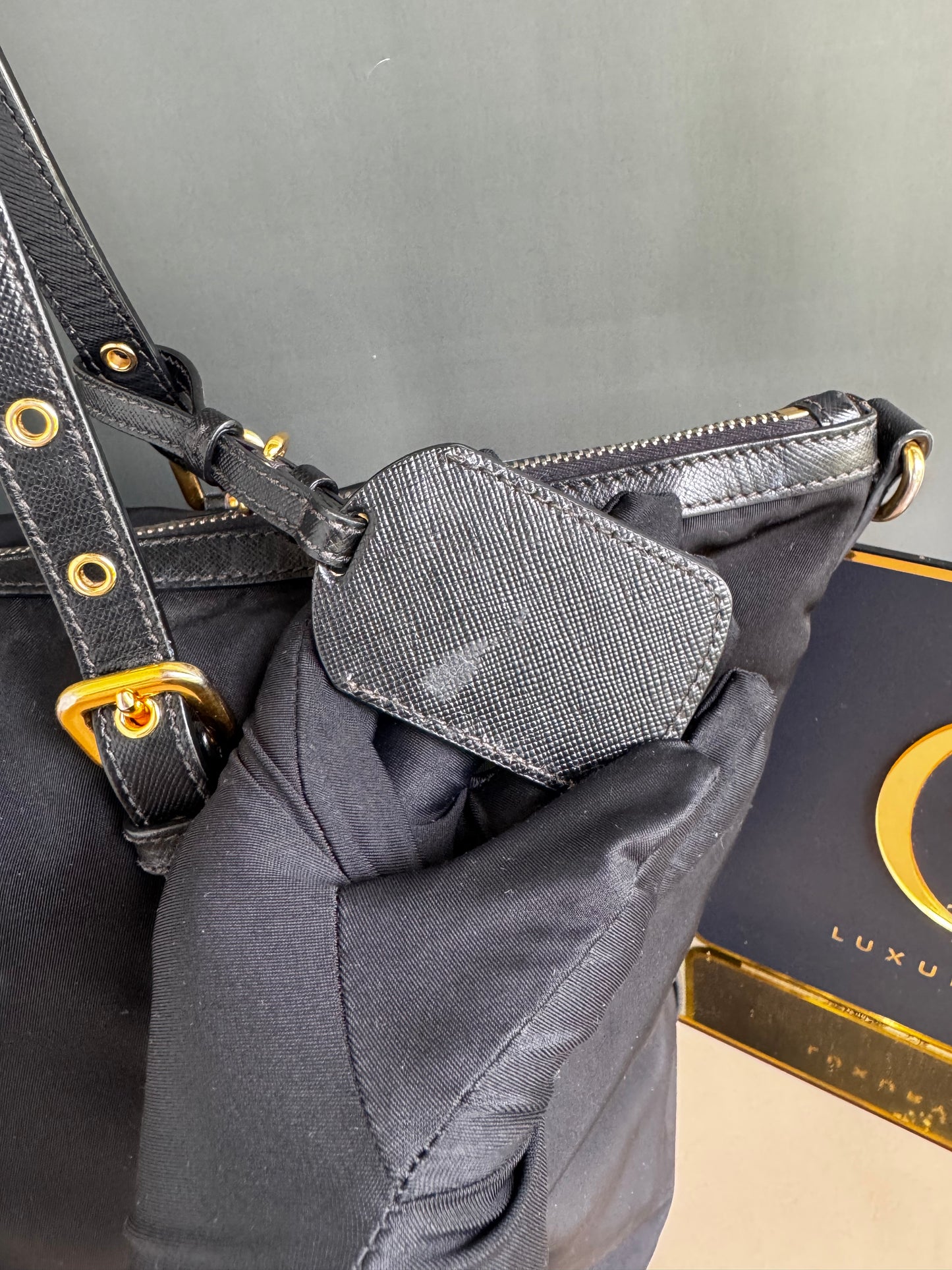 PRADA 4253 NYLON TOTE