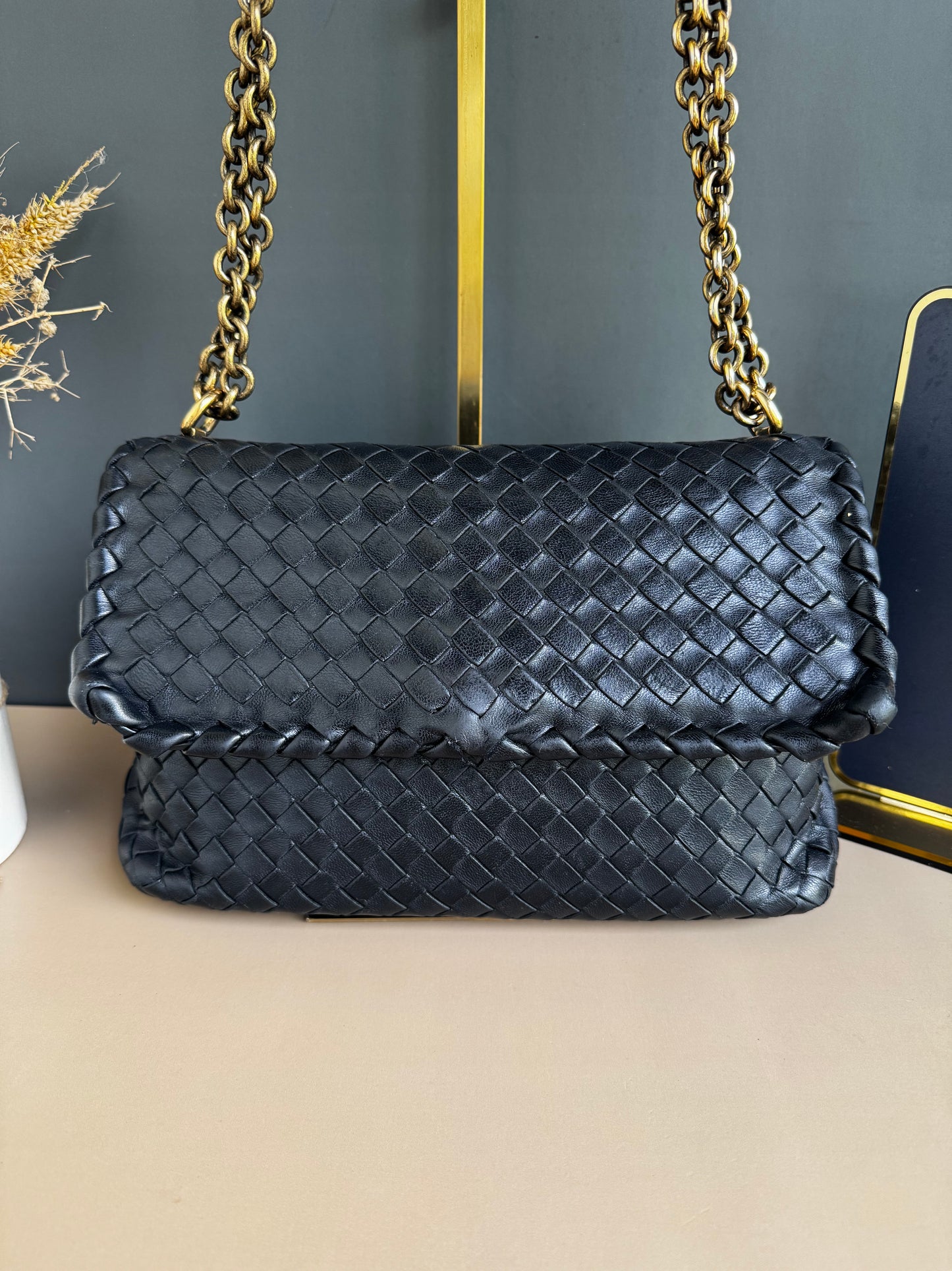 BOTTEGA VENETA OLIMPIA SHOULDER BAG