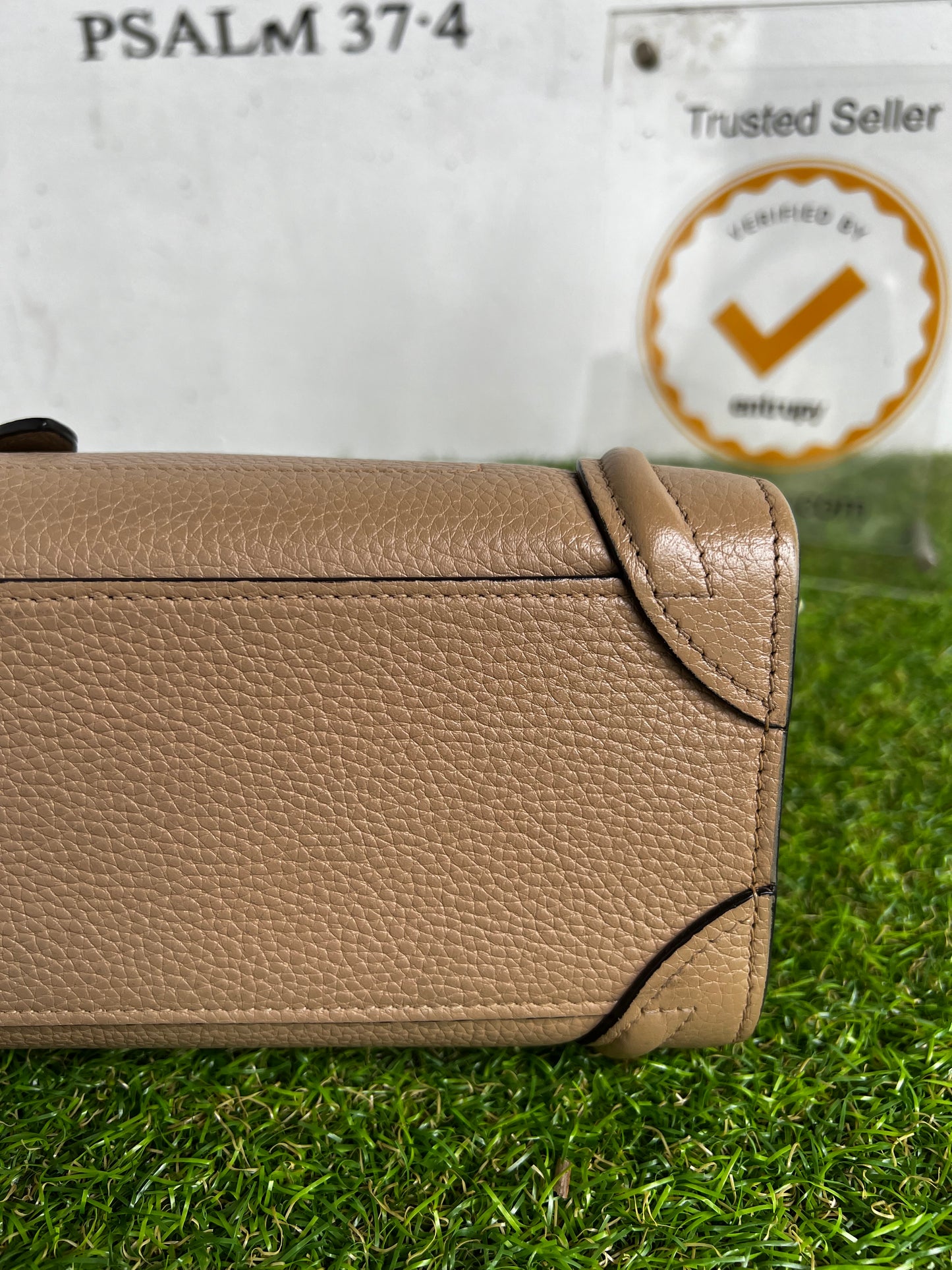 CELINE NANO LUGGAGE BEIGE