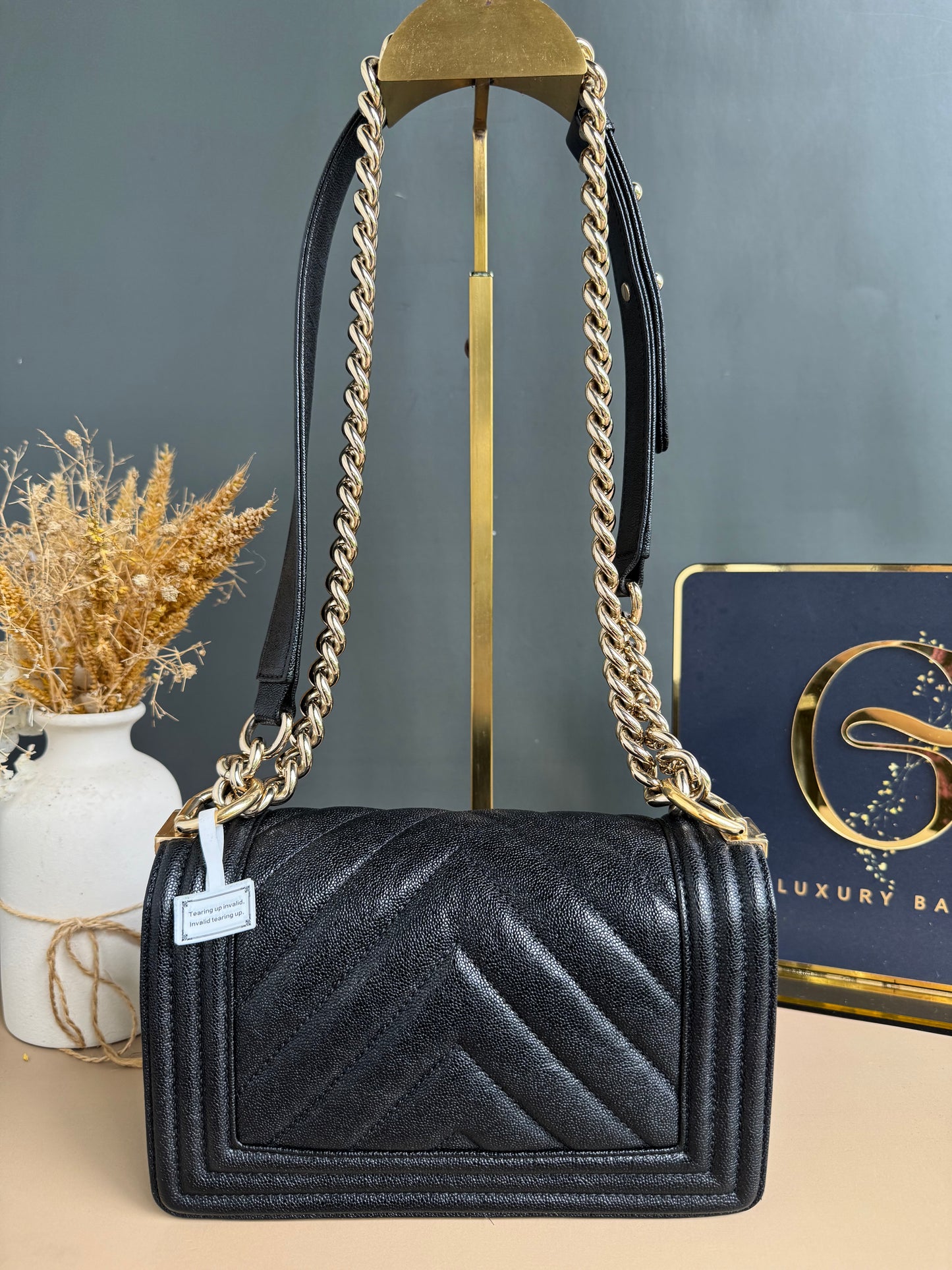 CHANEL LE BOY SMALL CAVIAR