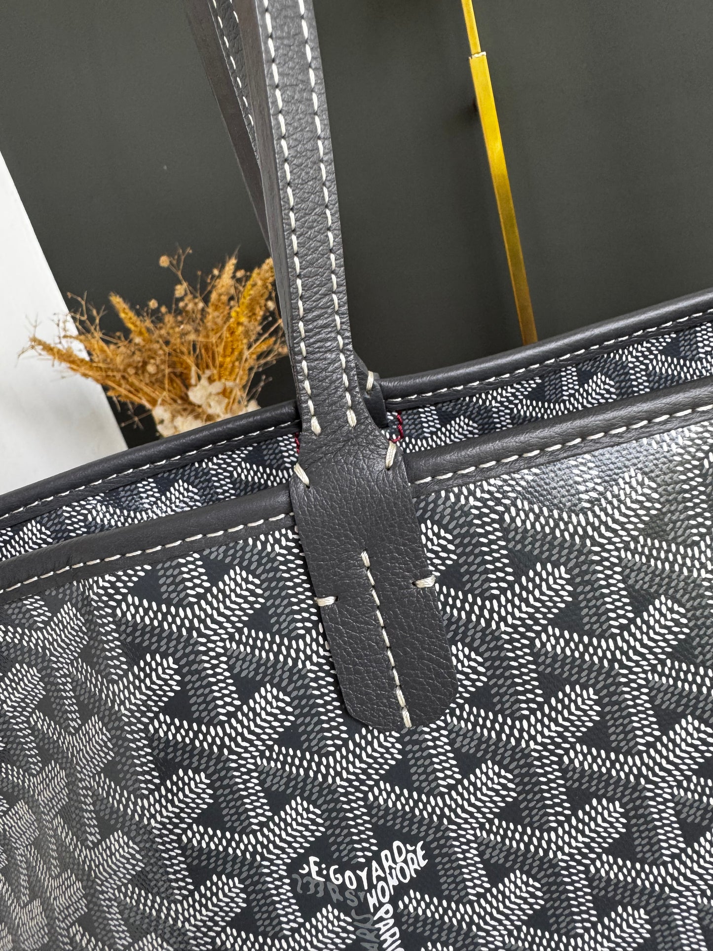 GOYARD ARTOIS PM GRAY