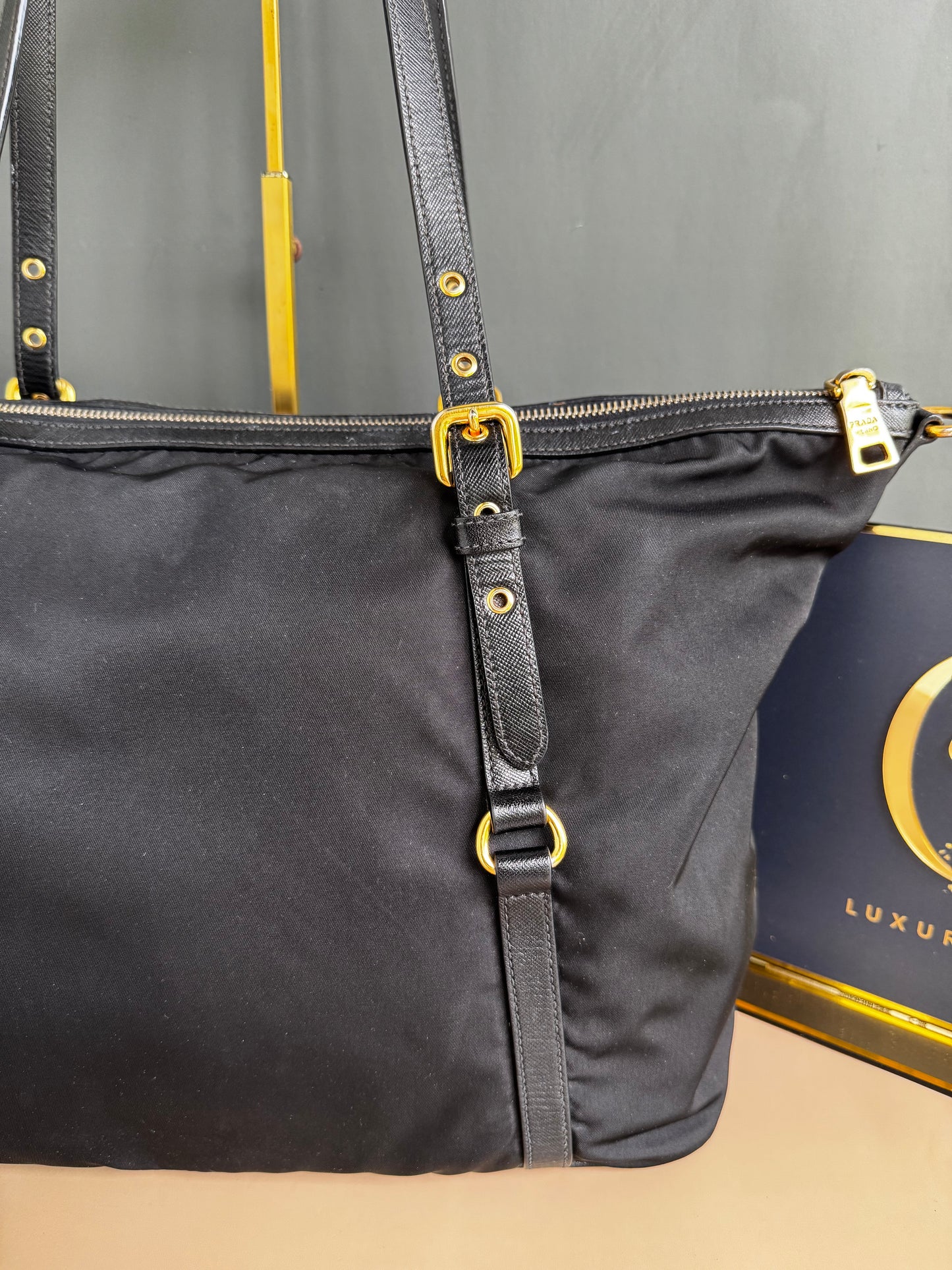 PRADA 4253 NYLON TOTE