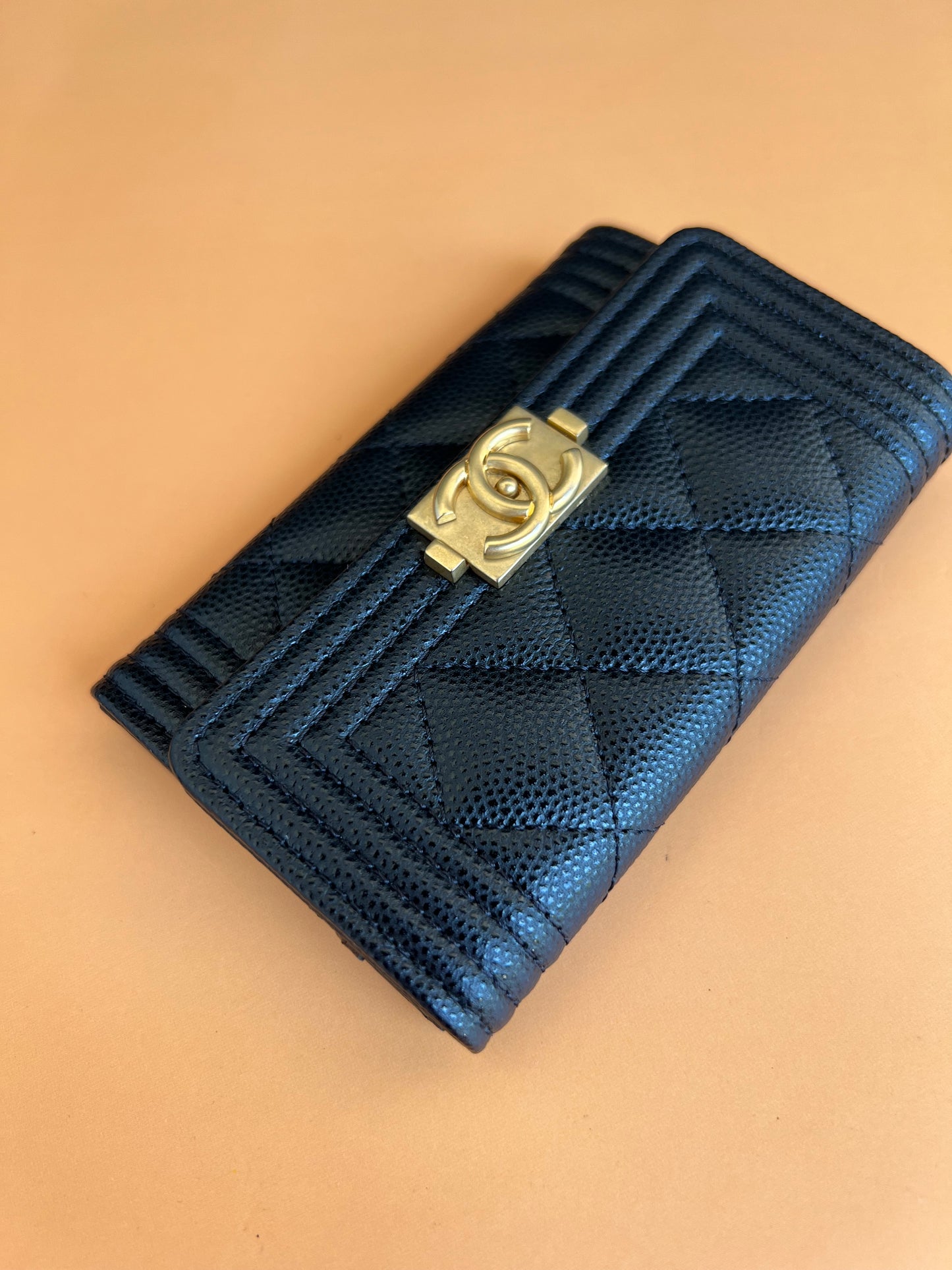 CHANEL LE BOY CARD HOLDER