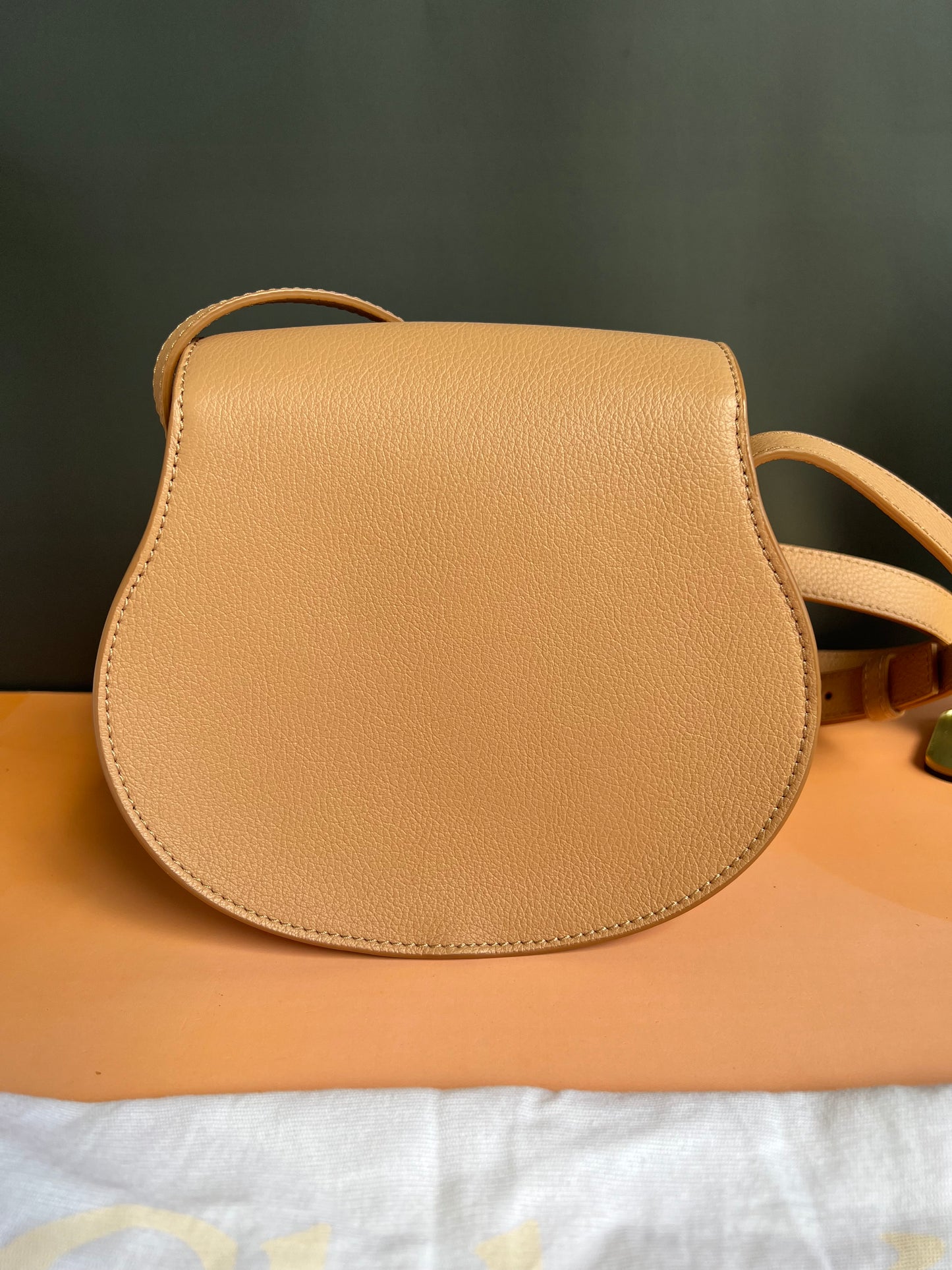CHLOE MARCIE ROUND CROSSBODY BAG