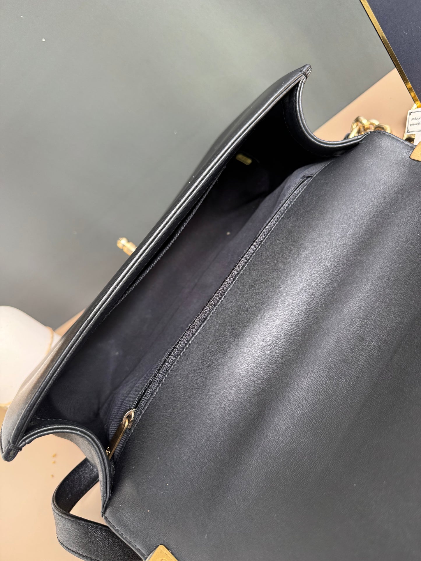 CHANEL LE BOY NEW MEDIUM LAMBSKIN