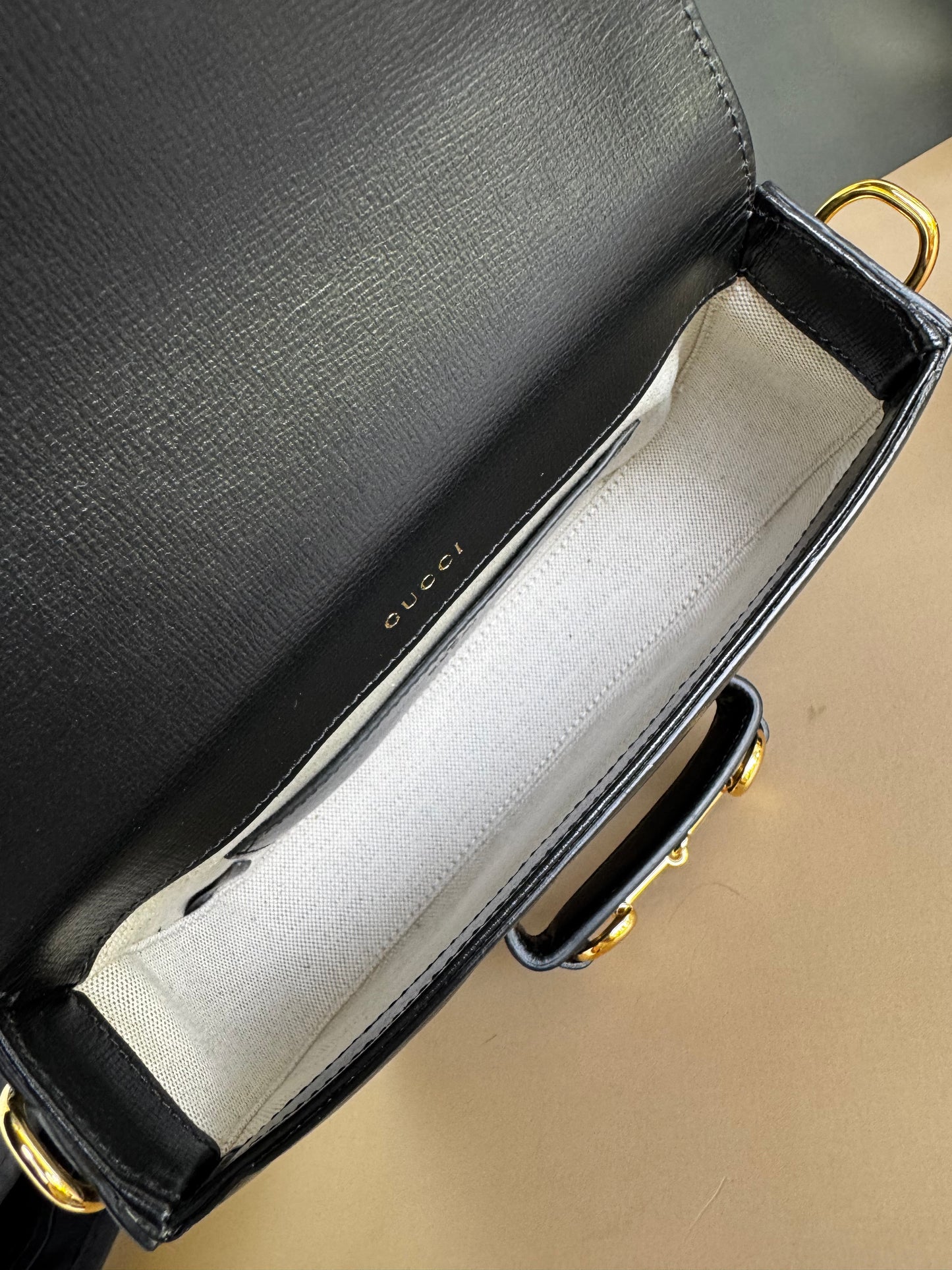 GUCCI HORSEBIT MINI LEATHER