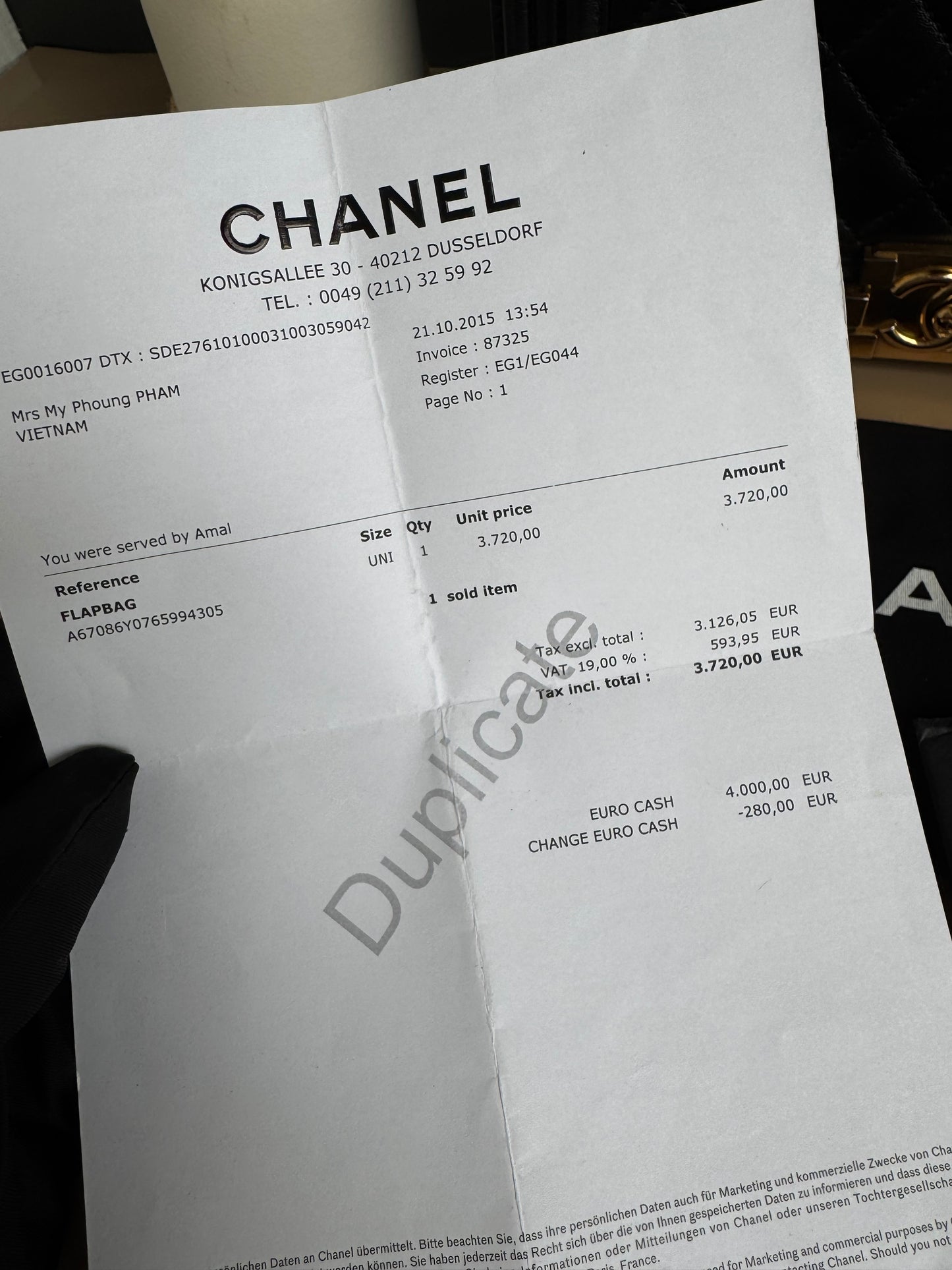 CHANEL LE BOY OLD MEDIUM