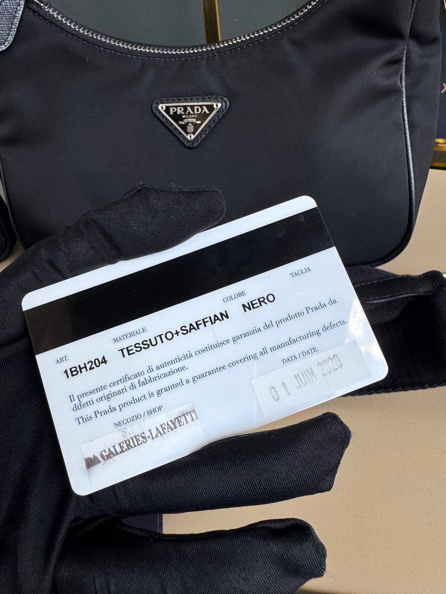 PRADA MULTI POCHETTE NYLON
