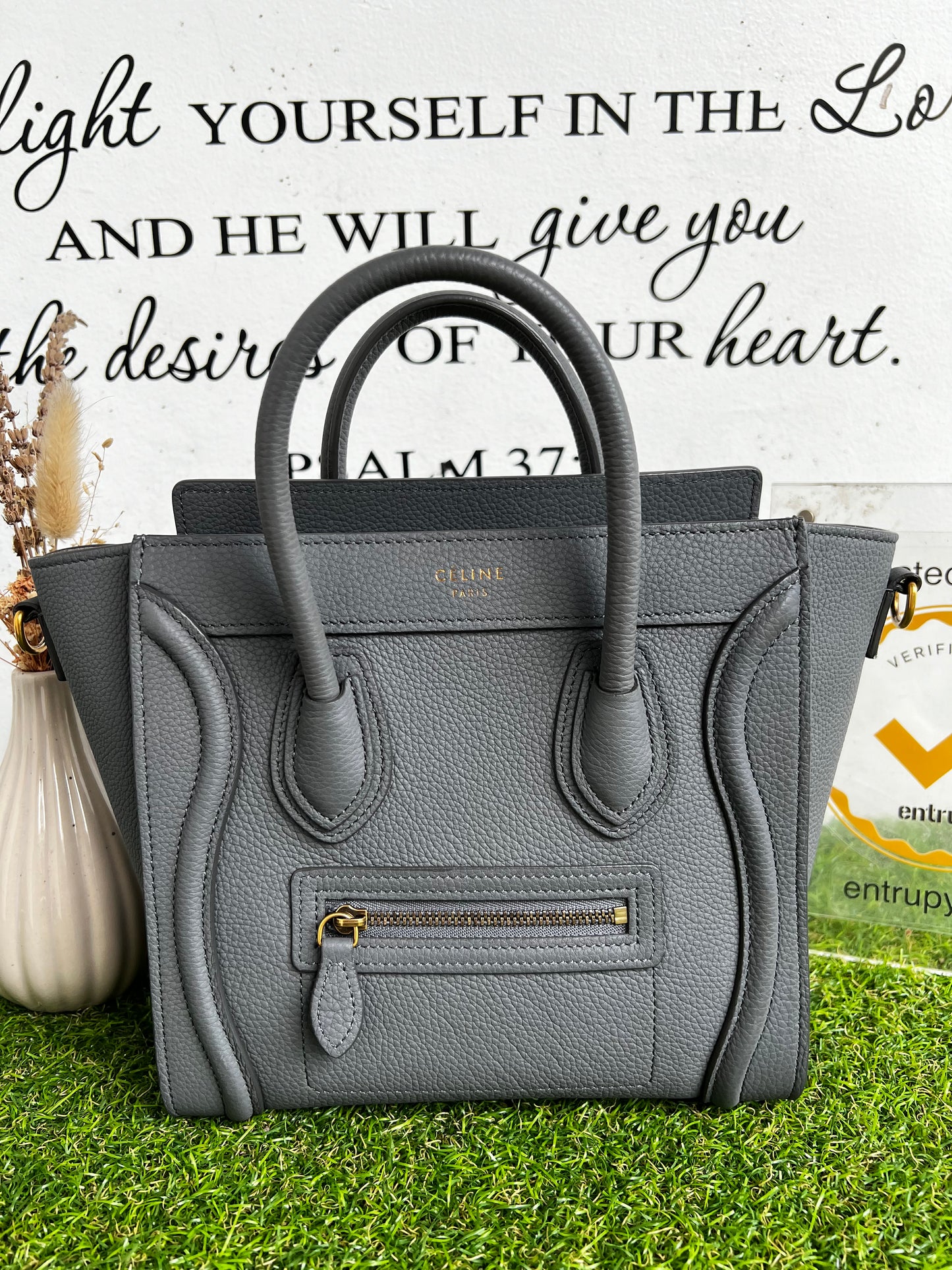 CELINE NANO LUGGAGE KOHL