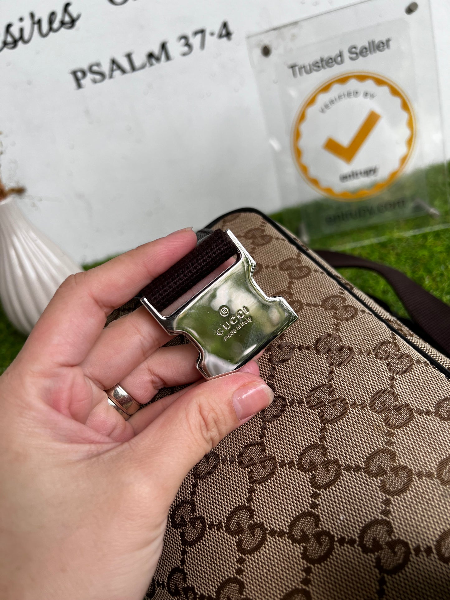 GUCCI CANVAS BELTBAG