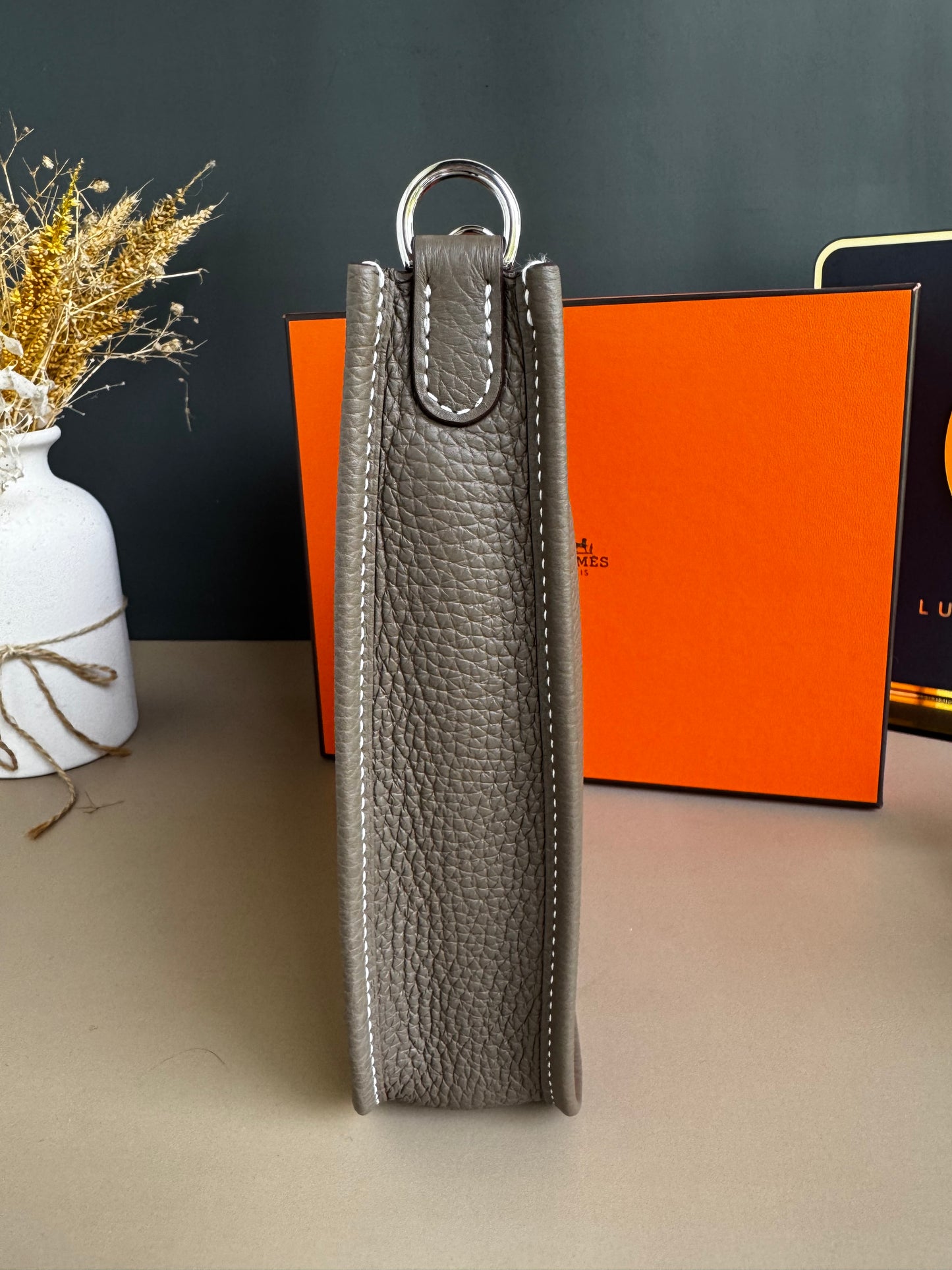 HERMES EVELYN TPM ETOUPE PHW