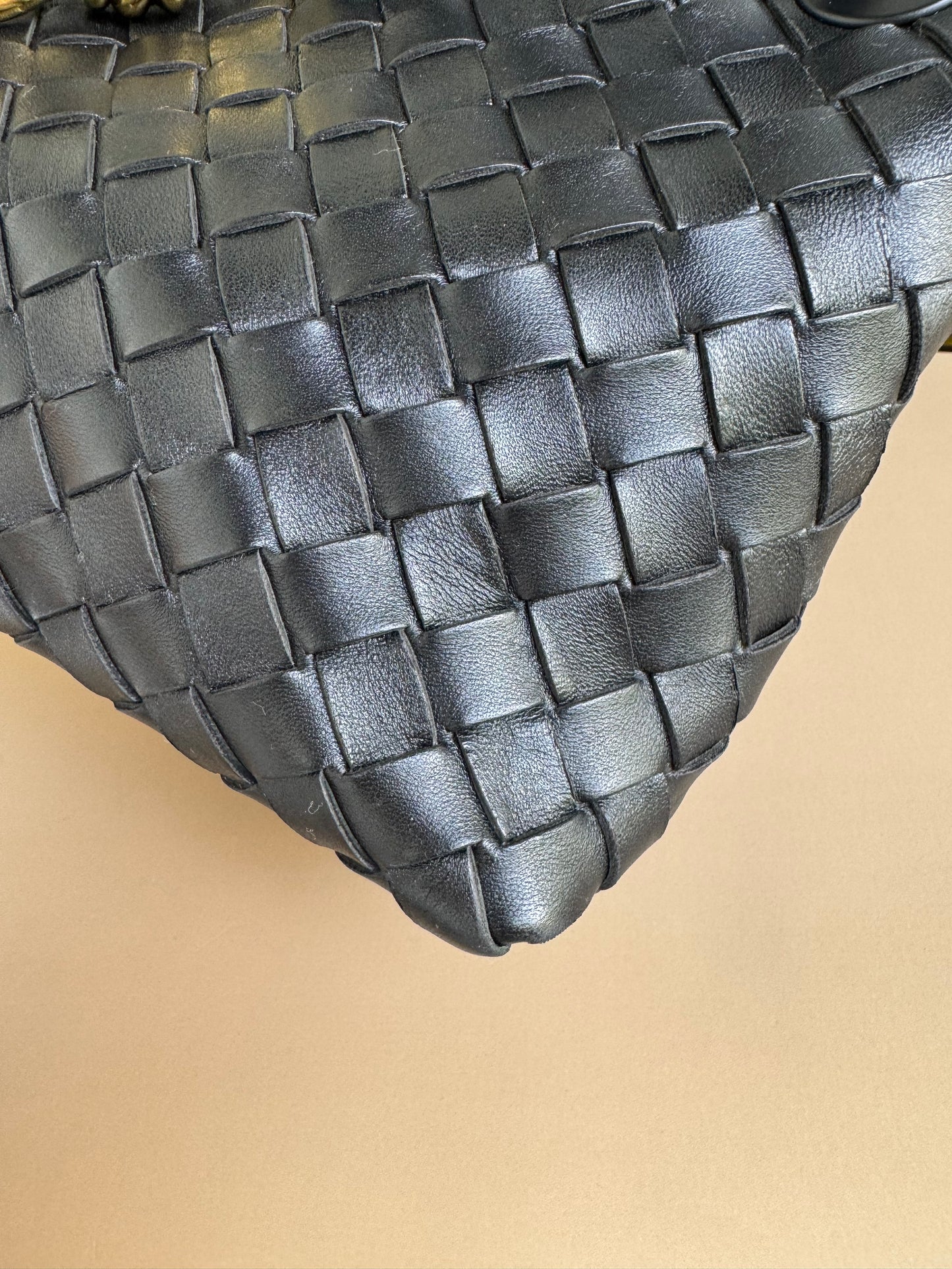 BOTTEGA VENETA ANDIAMO BLACK SMALL