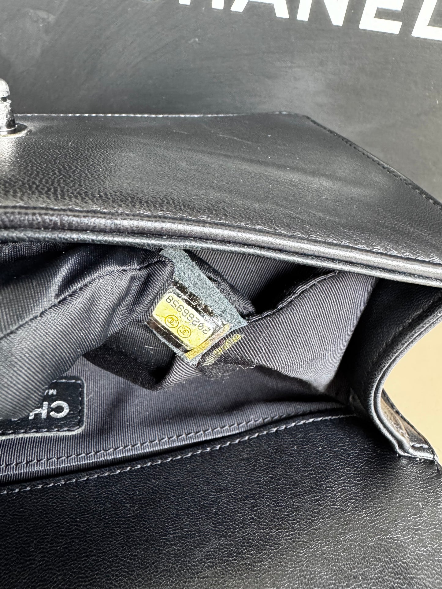CHANEL LE BOY OLD MEDIUM