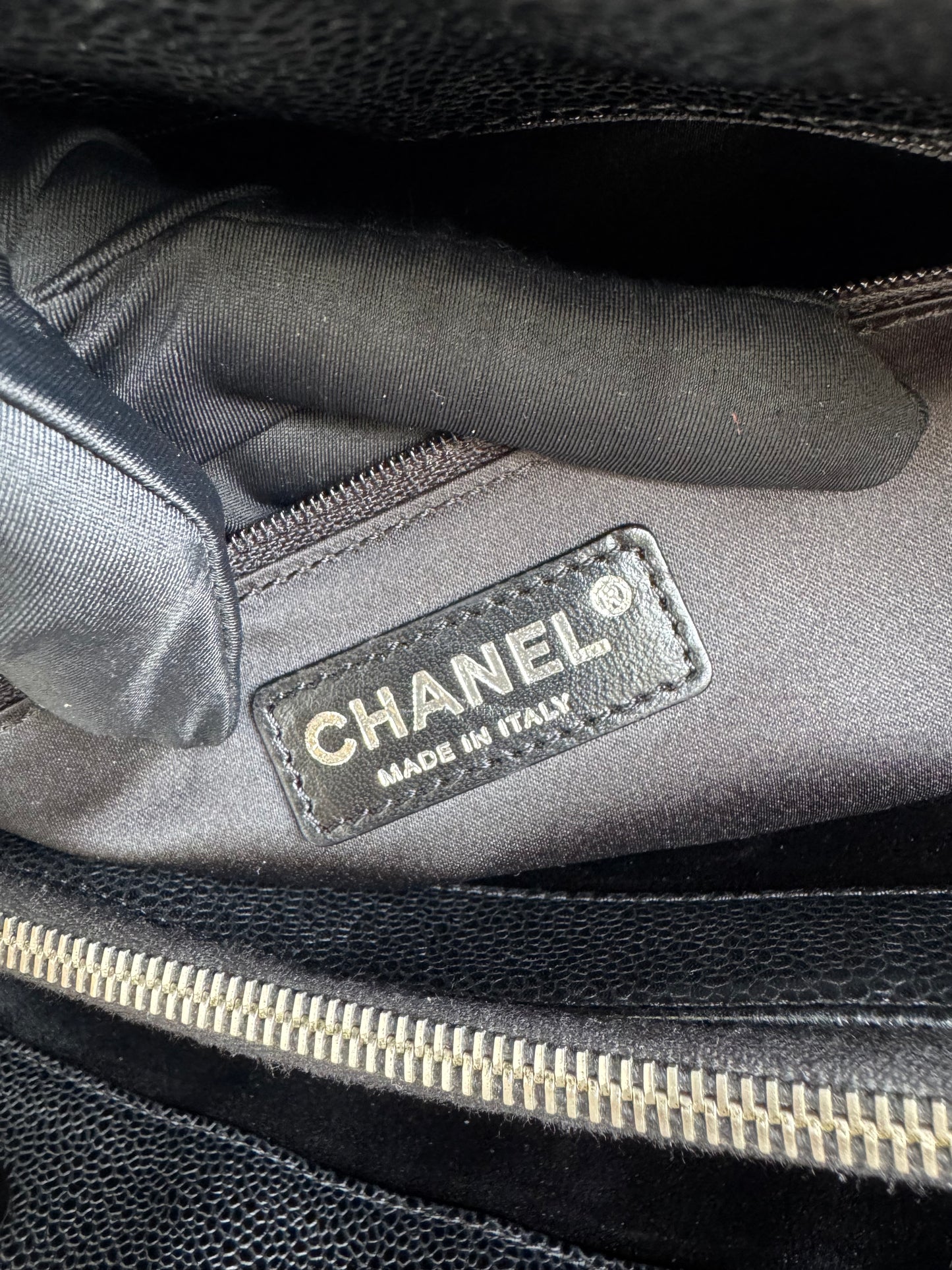 CHANEL GST BLACK