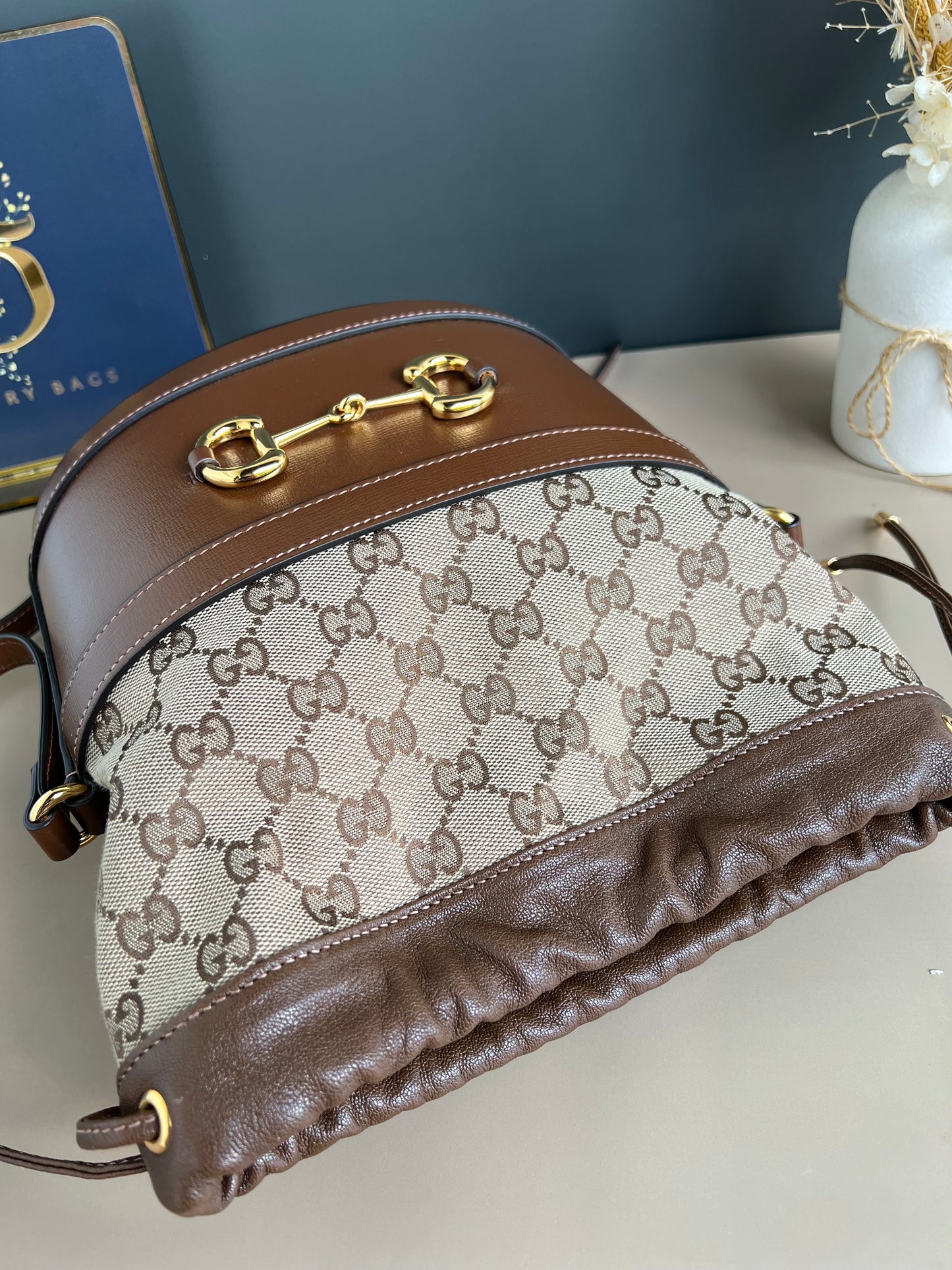 UNUSED GUCCI HORSEBIT BUCKET